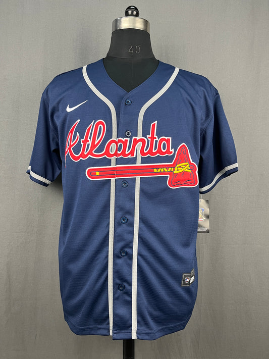 ACUÑA JR. 13 Navy Atlanta Braves MLB Jersey