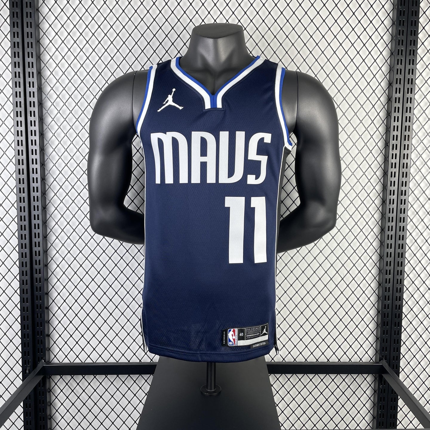 Irving 11 Mavericks Dark Blue Heat Pressed Edition