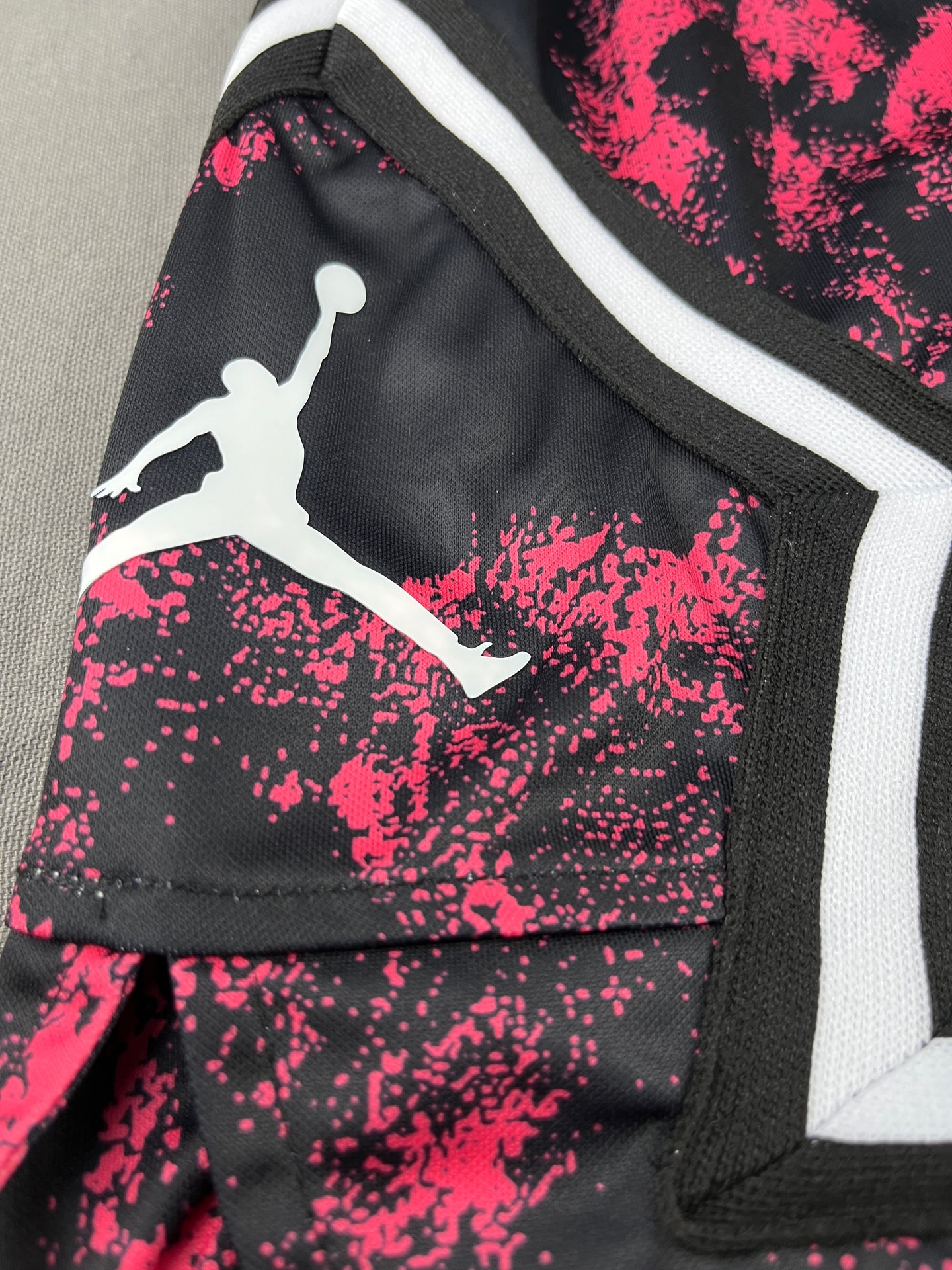 Jordan Red Lava Diamond Shorts