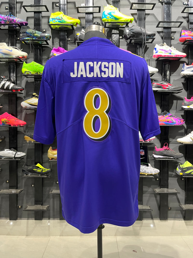 JACKSON 8 Purple Baltimore Ravens NFL Jersey