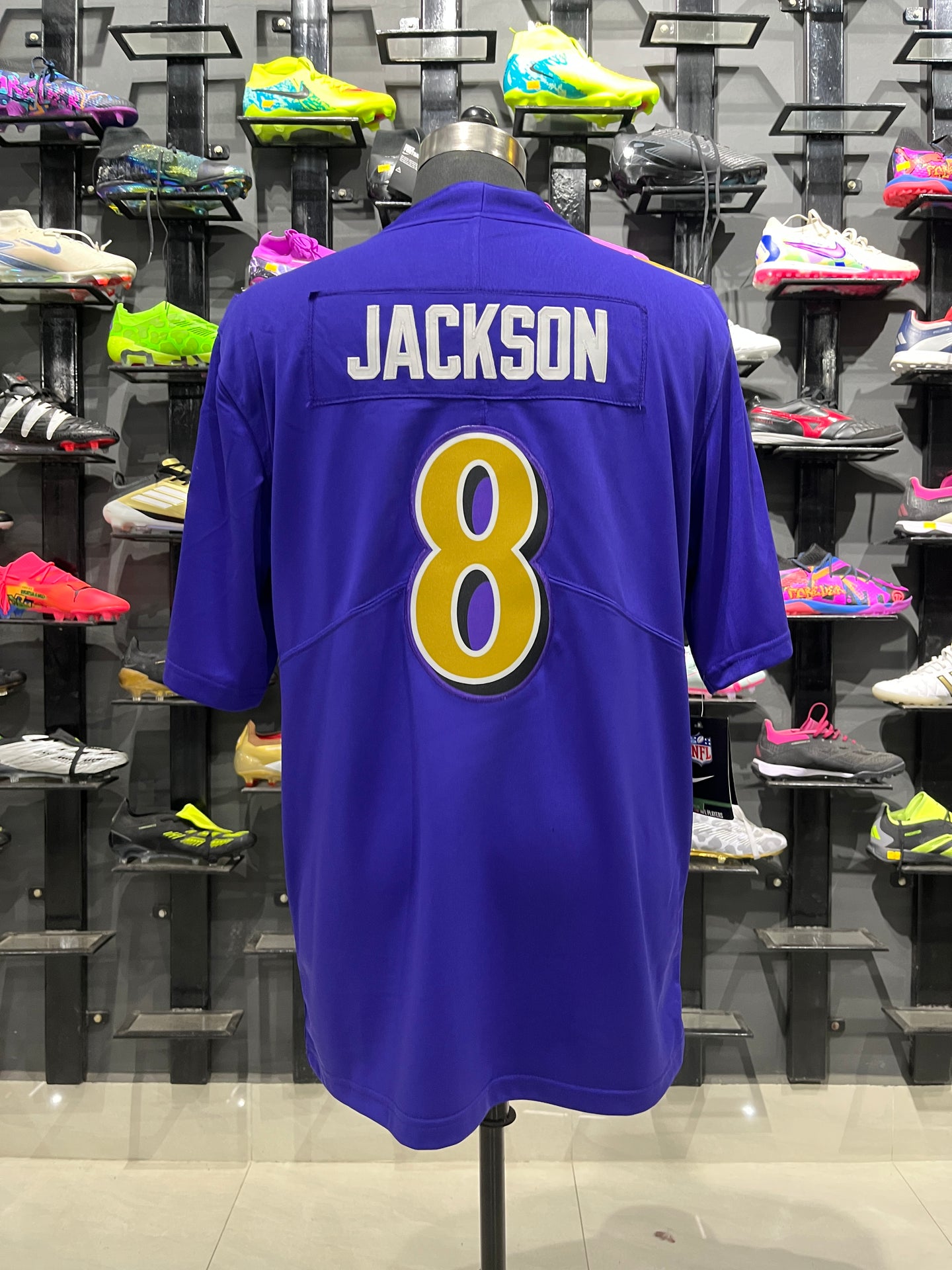 JACKSON 8 Purple Baltimore Ravens NFL Jersey