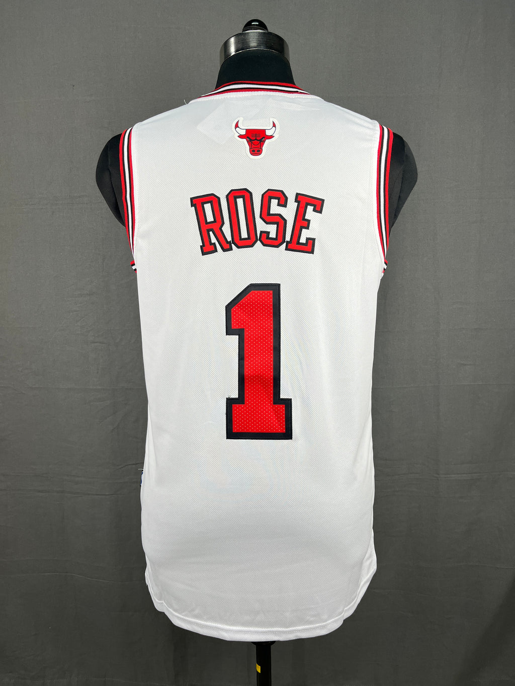 Rose 1 White NBA Jersey