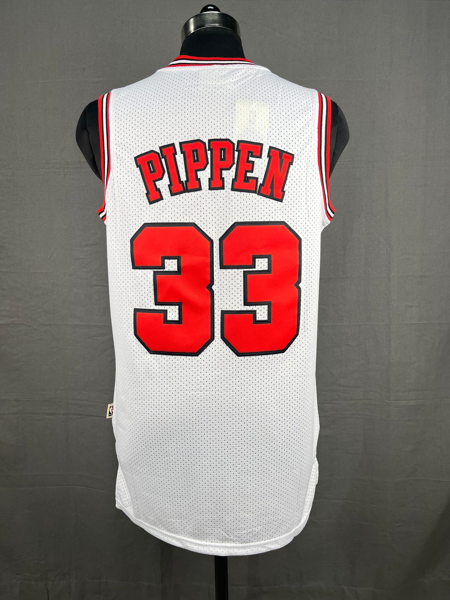 Pippen 33 Chicago Bulls White NBA Jersey