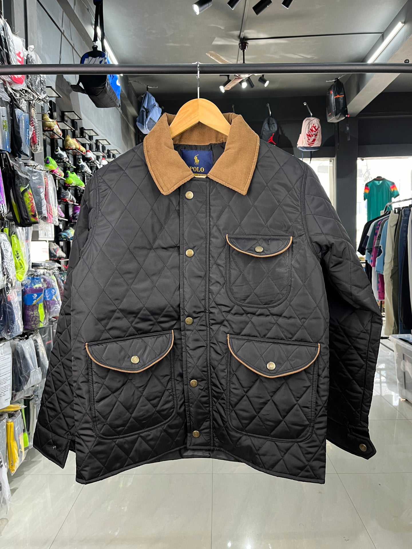 Polo Quilted Jacket