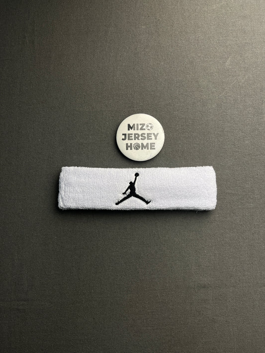 JORDAN White Headband