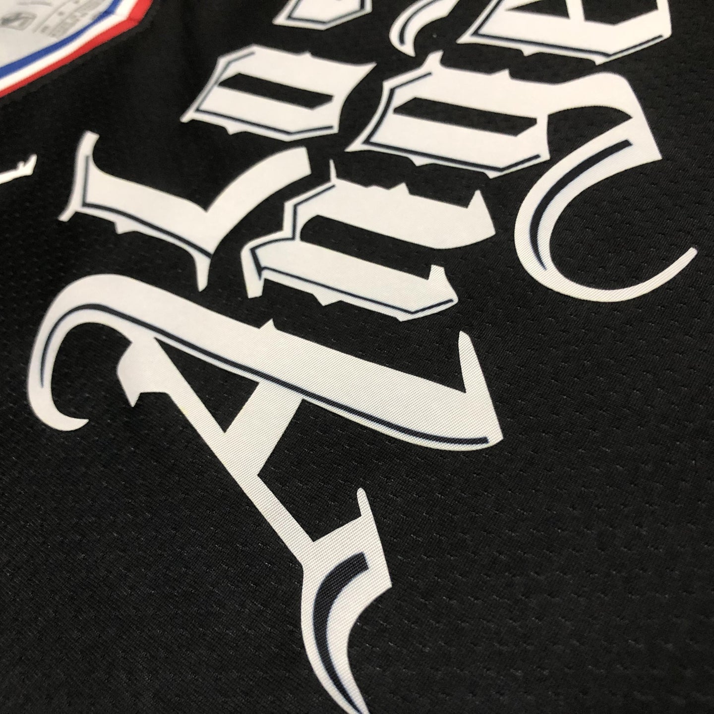 LEONARD 2 Black Los Angeles Clippers Heat Pressed Edition NBA Jersey