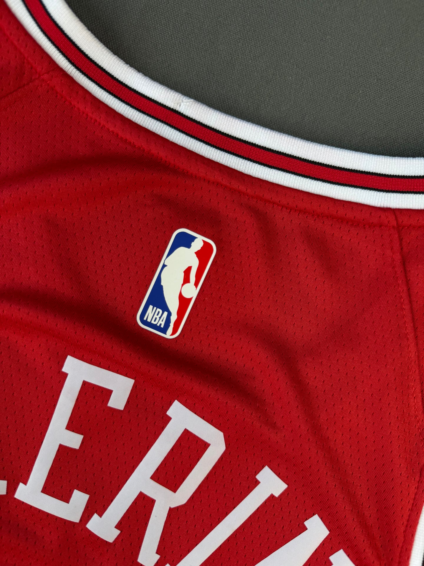 HAERIN 15 Red Chicago Bulls Heat Pressed Edition NBA Jersey