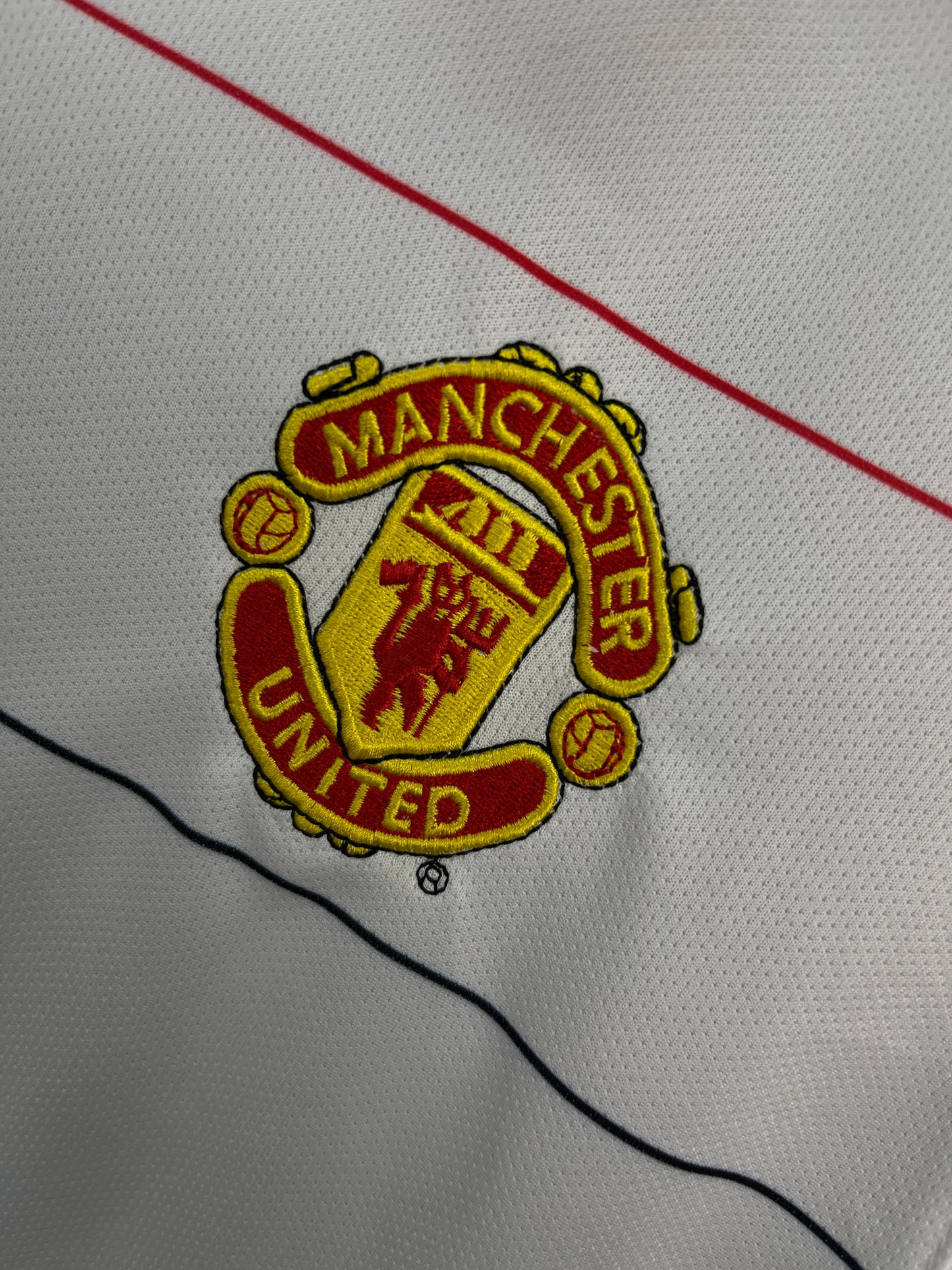 Manchester United 2003-04 Third White Retro Jersey