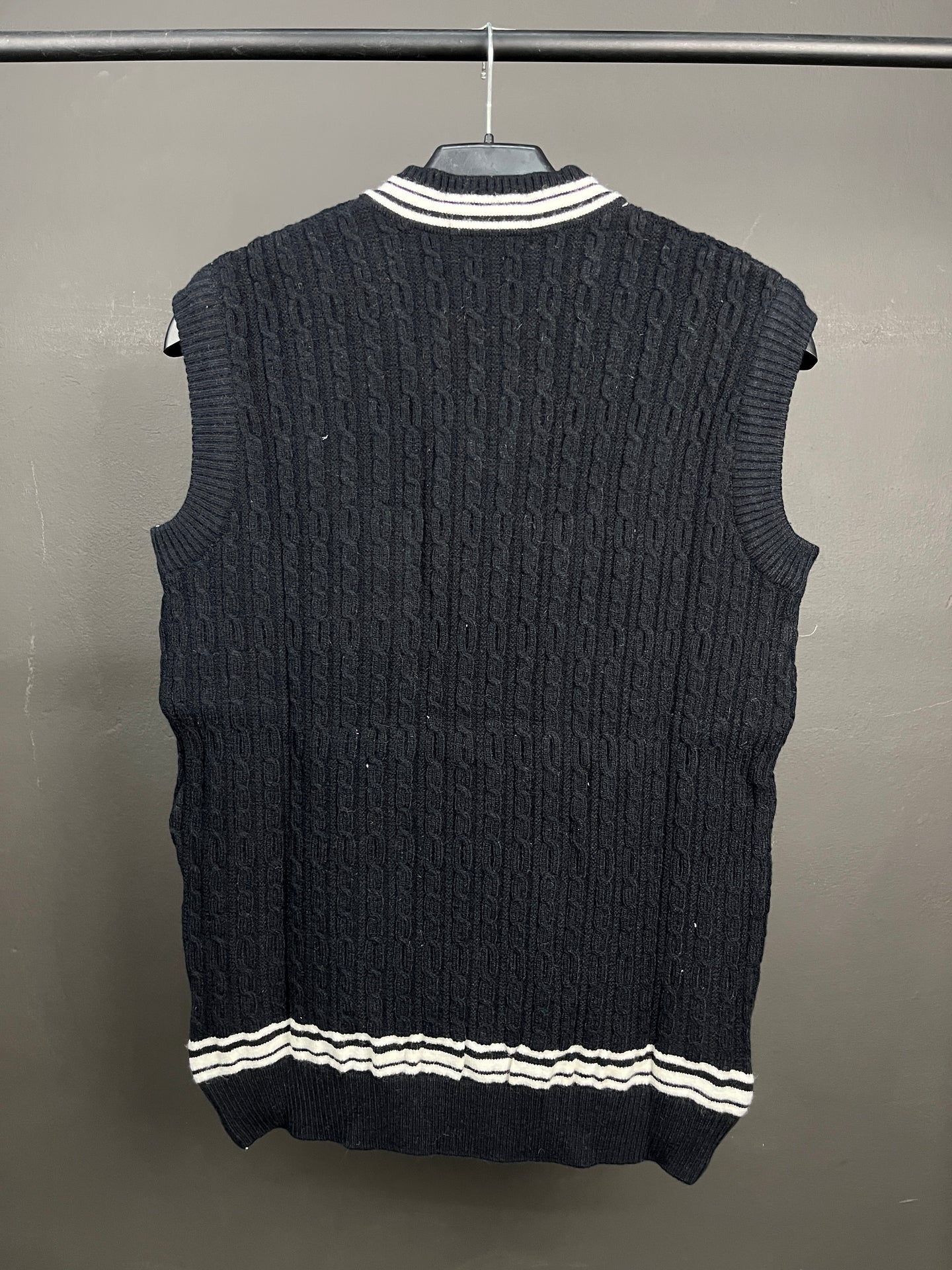 Ralph Lauren Soft Patterned Pull Over Black
