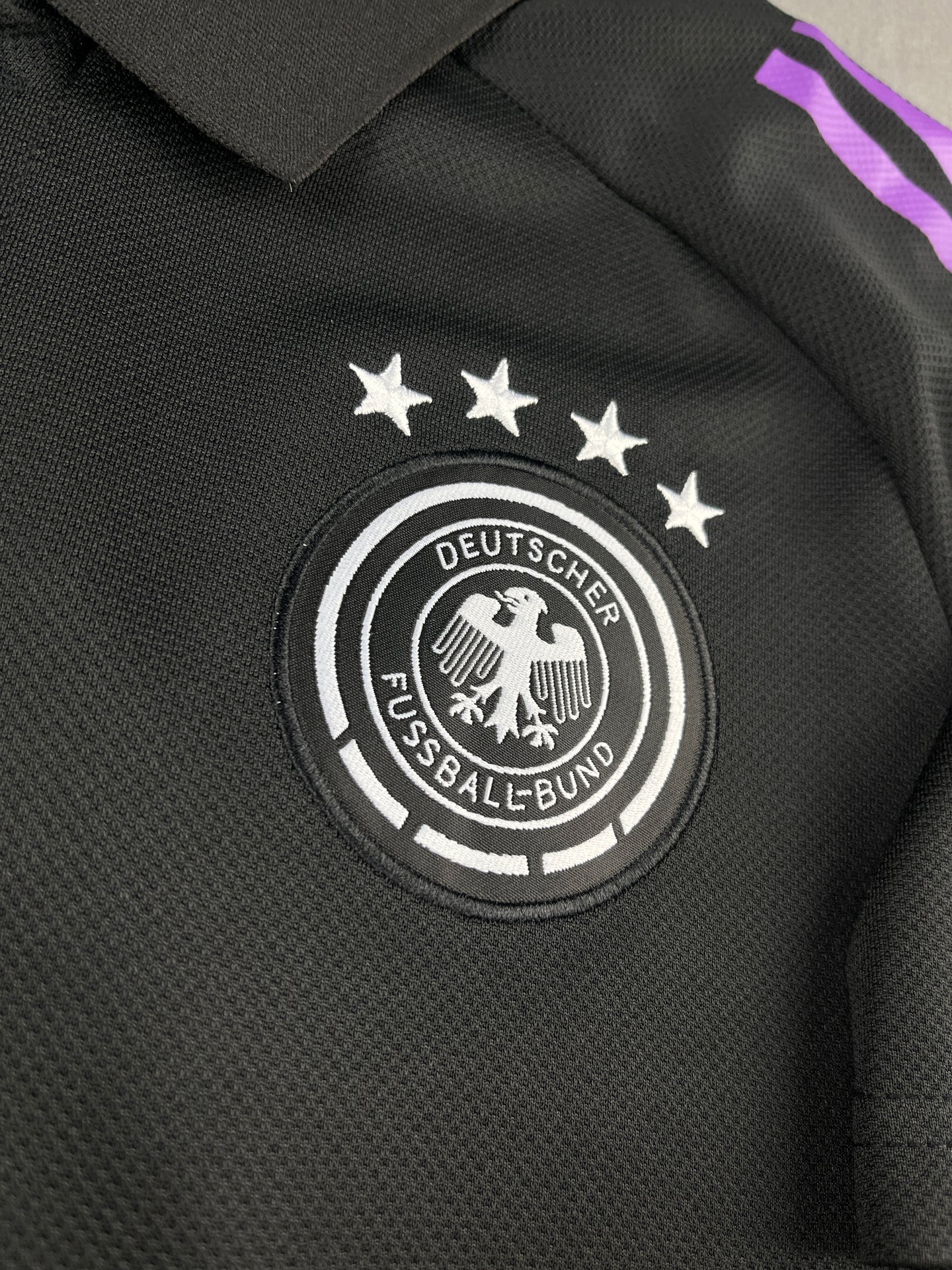 Germany Black & Purple Polo