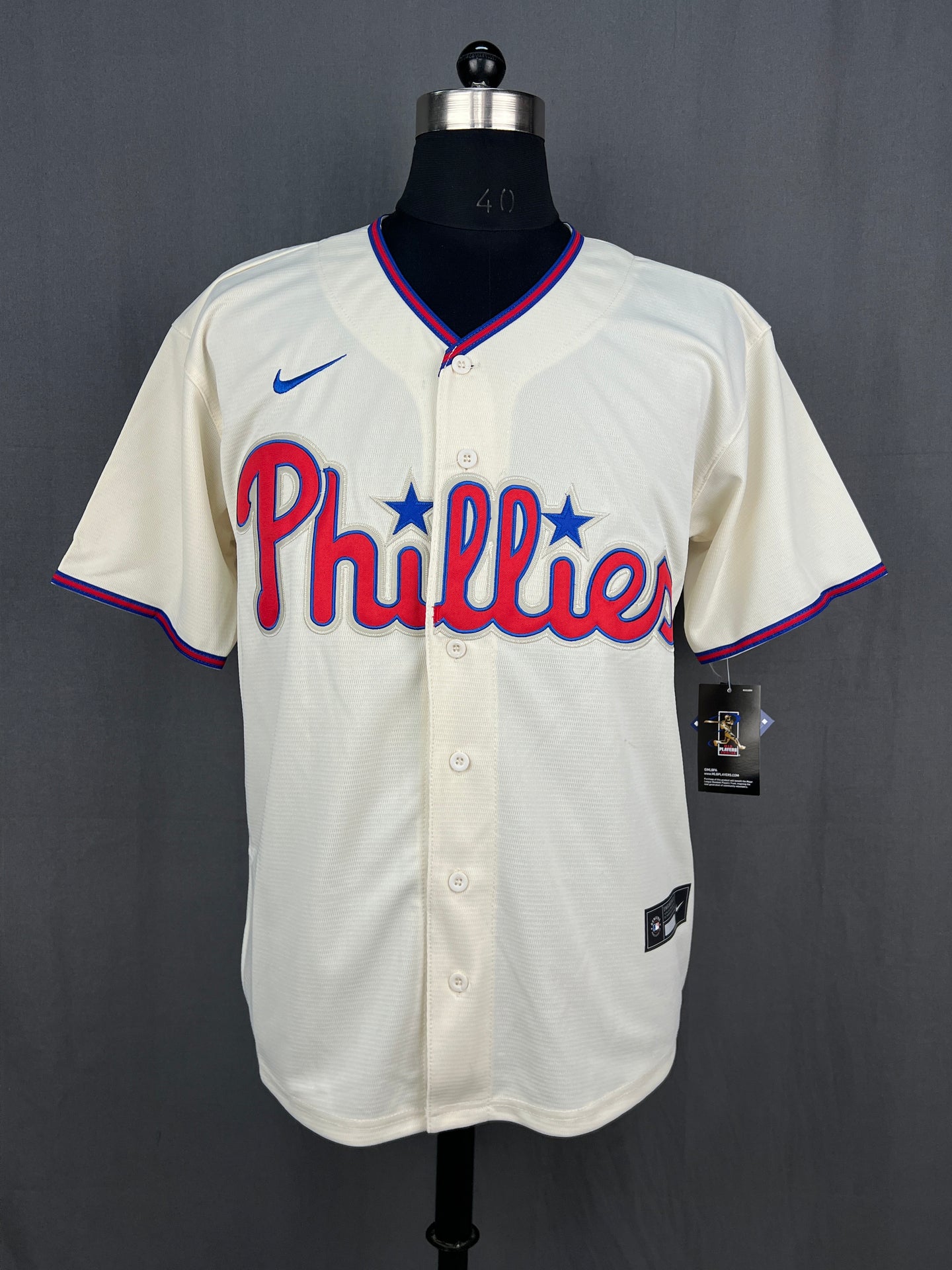 SCHWARBER 12 Beige Philadelphia Phillies MLB Jersey