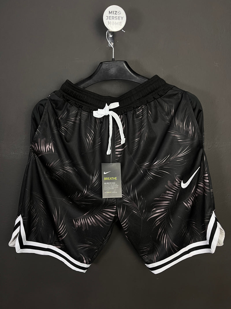 Nike Black & Brown Floral Shorts (Size runs small)