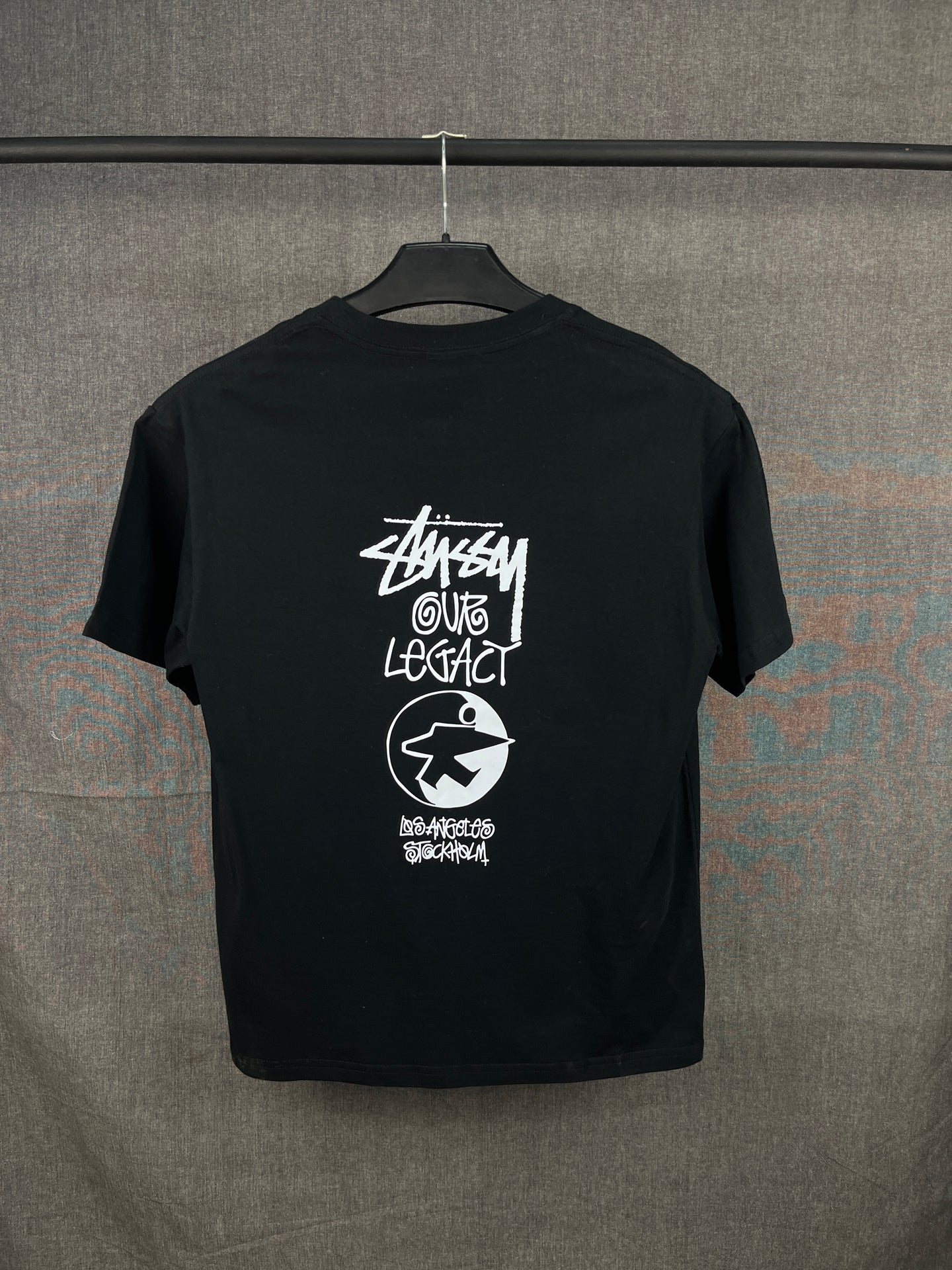 Stussy Black Tees