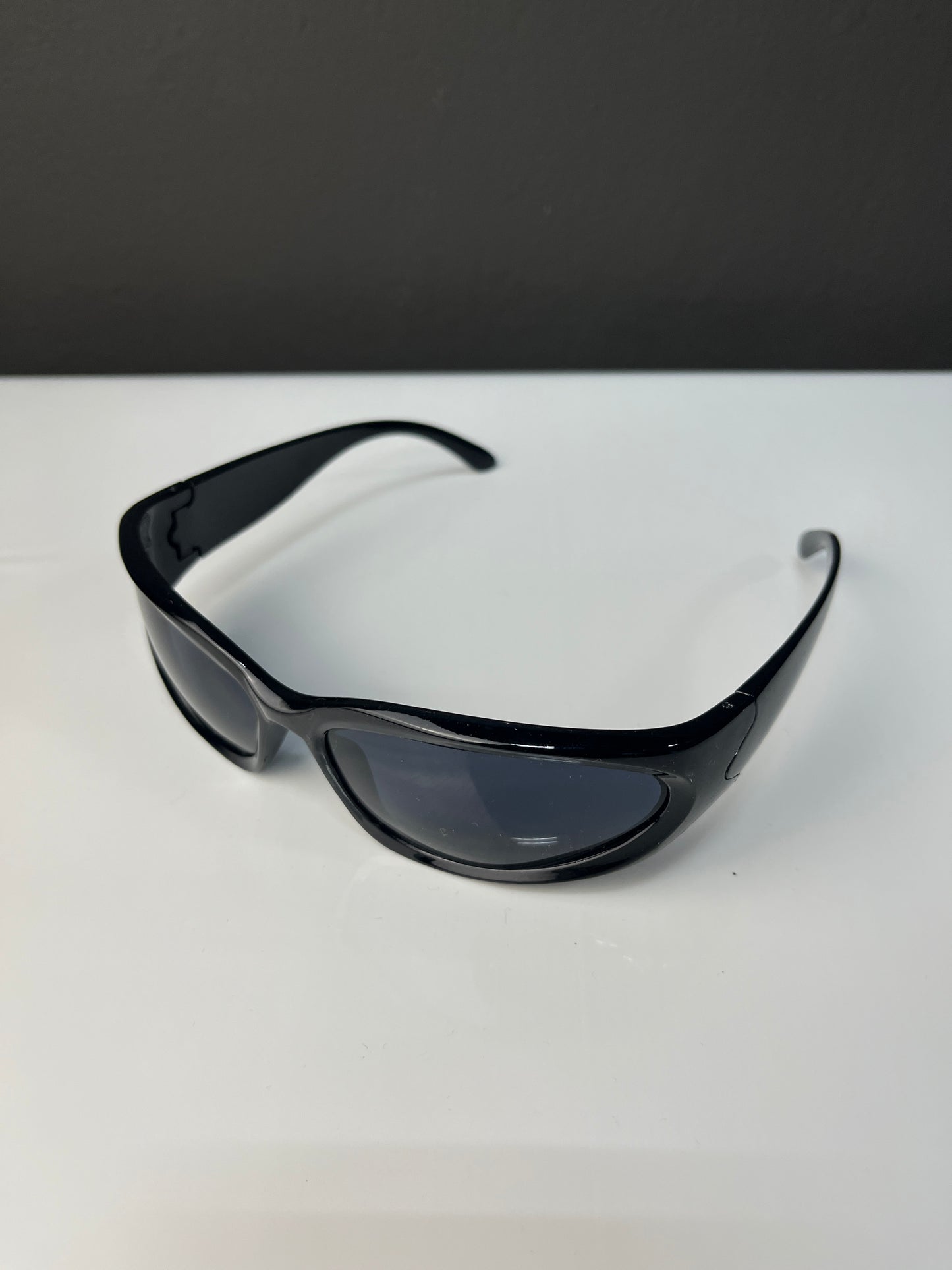 Futuristic Black Sunglasses