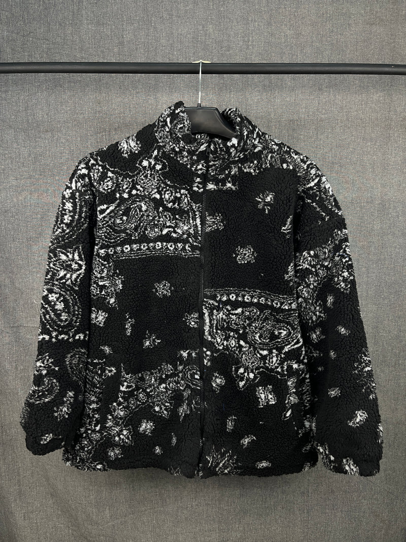 Paisley Black Fur Jacket