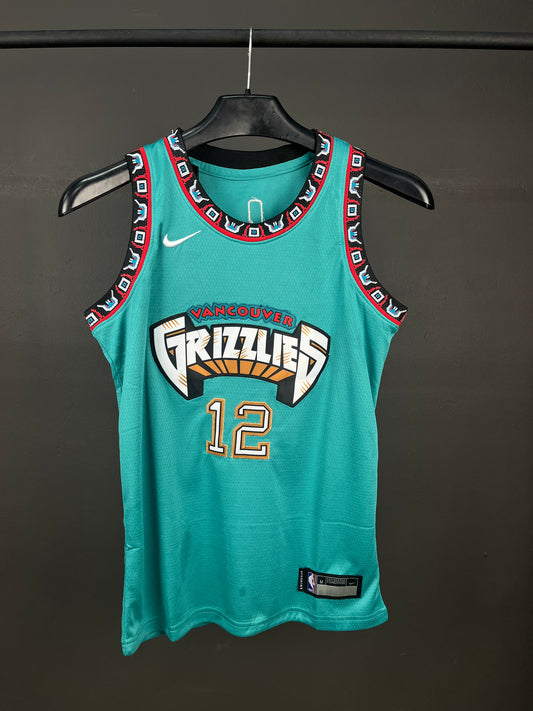 Morant 12 Green Memphis Grizzlies NBA Kids Jersey
