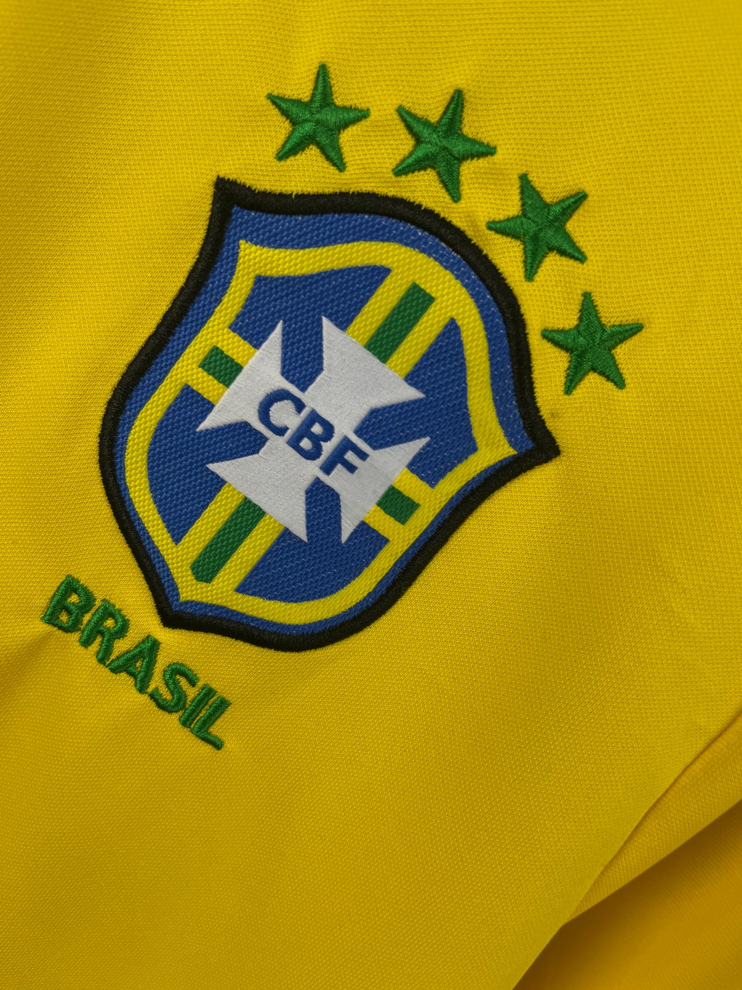 BRAZIL Retro 1998 Home Jersey