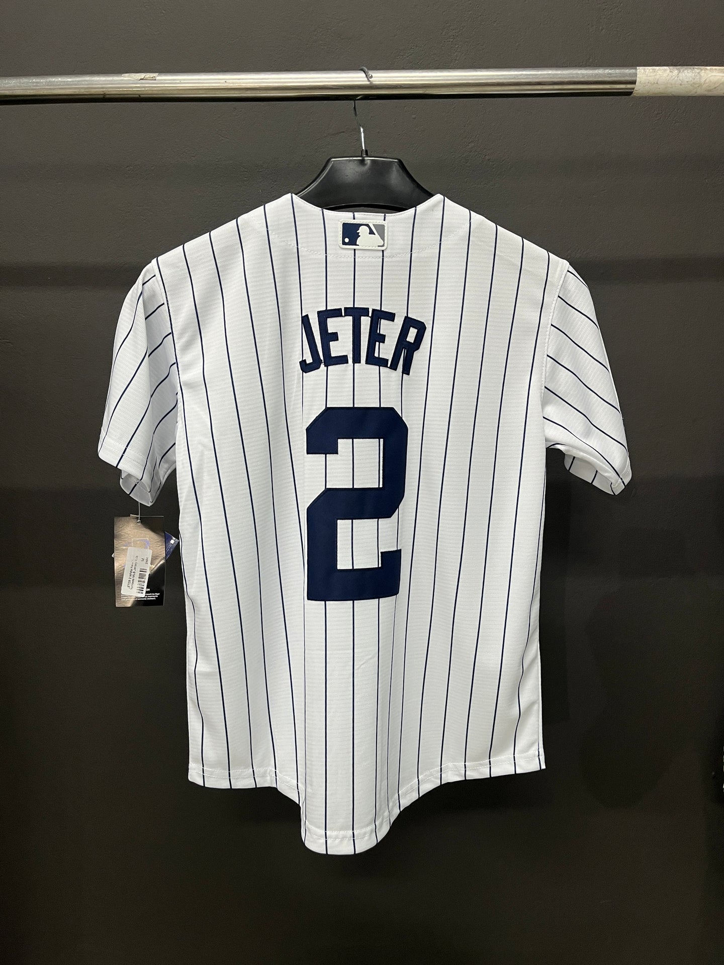 JETER 2 White New York Yankees MLB Jersey Kids