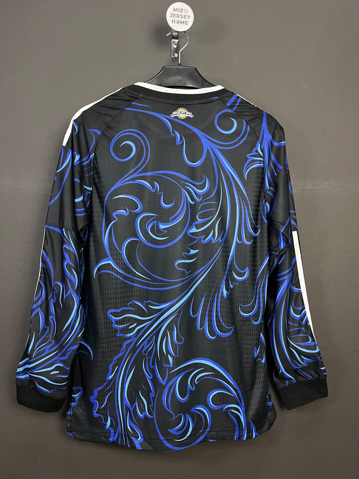 Argentina Away 2026 Jersey Player Version Long Sleeves