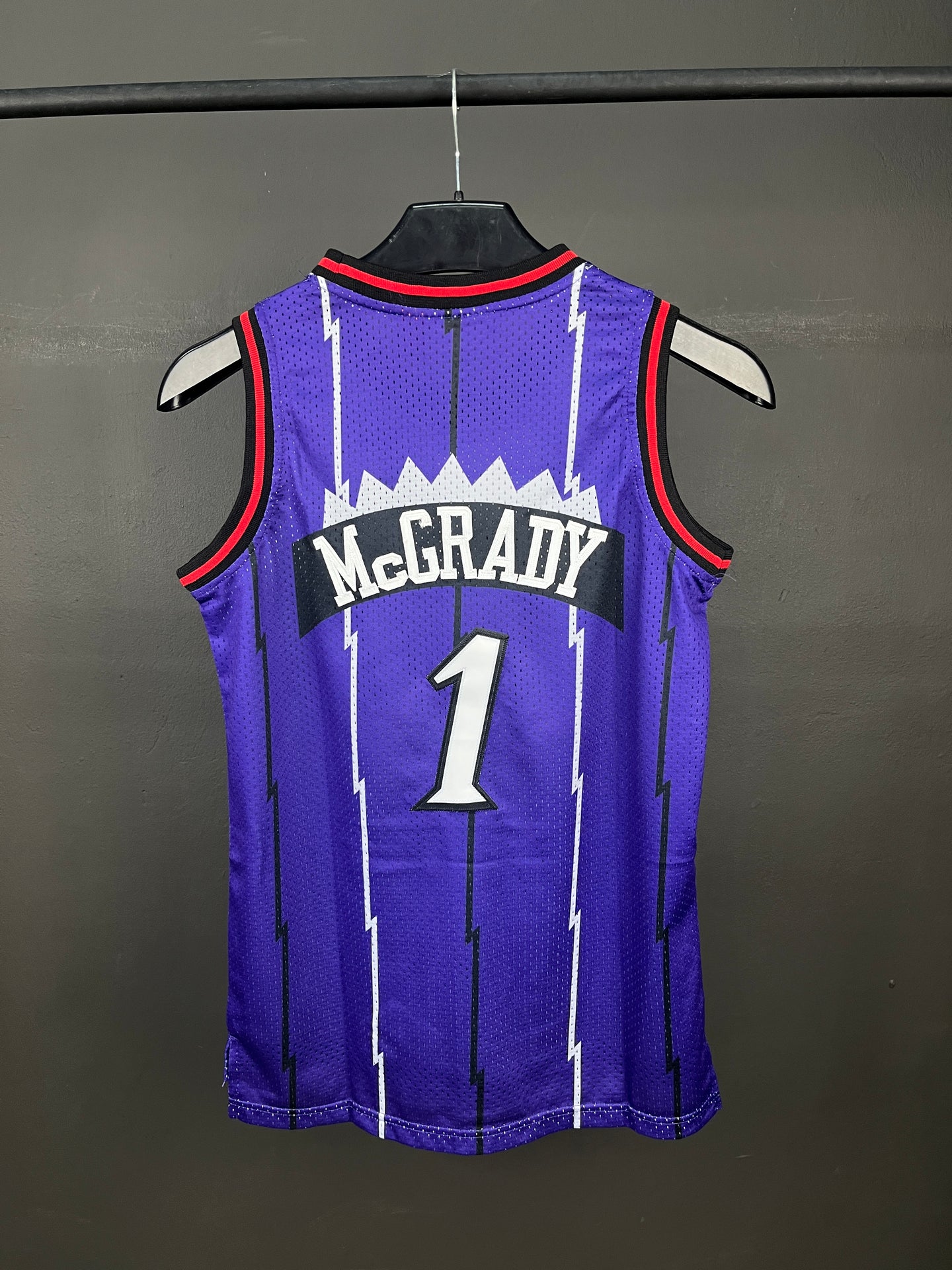 MCGRADY 1 Purple Toronto Raptors NBA Kids Jersey