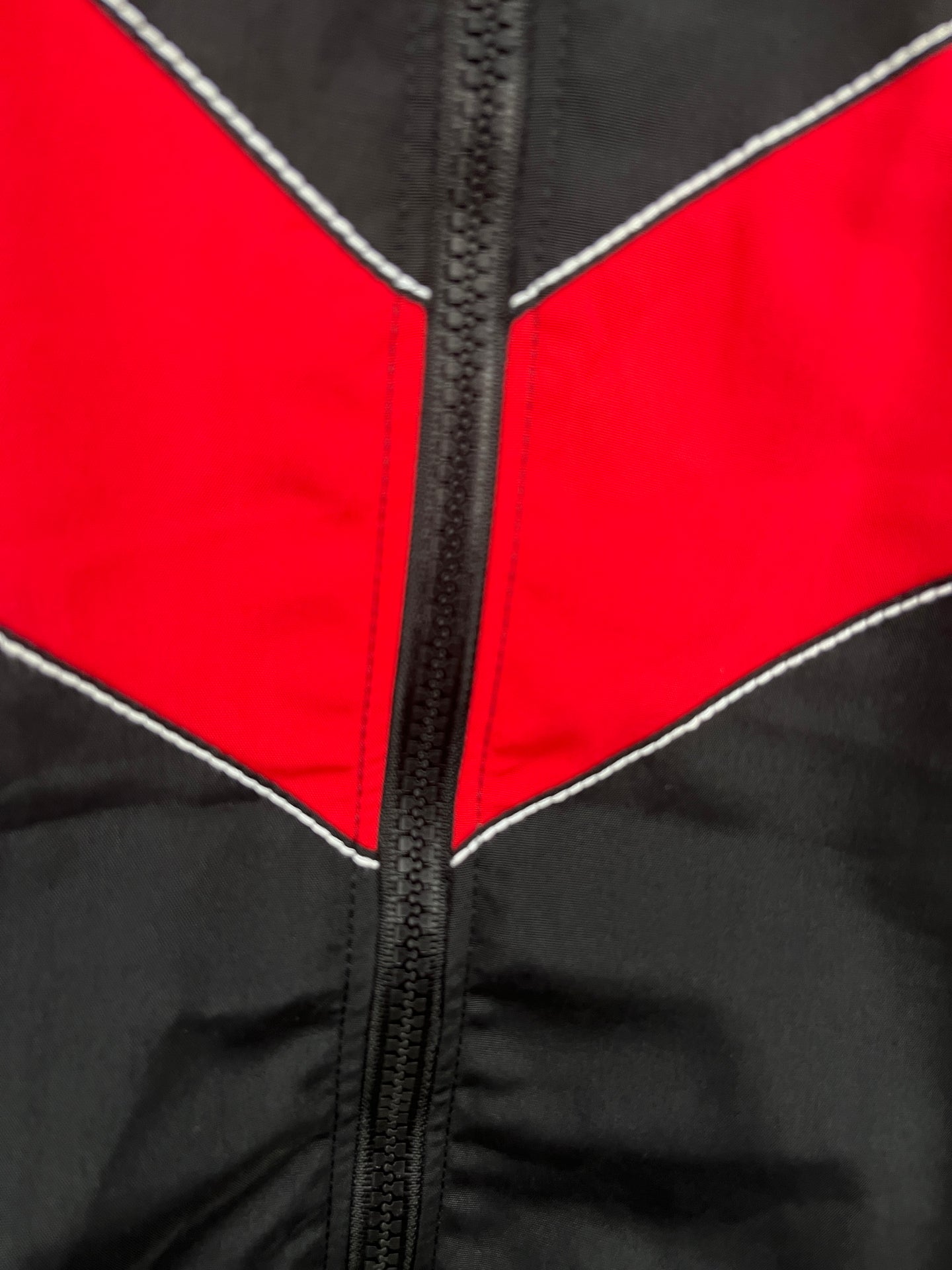 Manchester United Black & Red Windbreaker Jacket