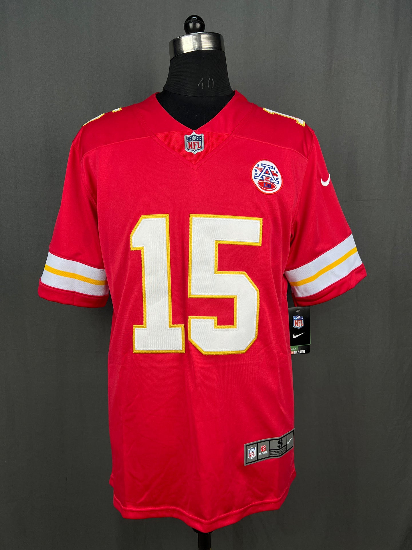 MAHOMES 15 Red Chiefs Home NFL Jersey