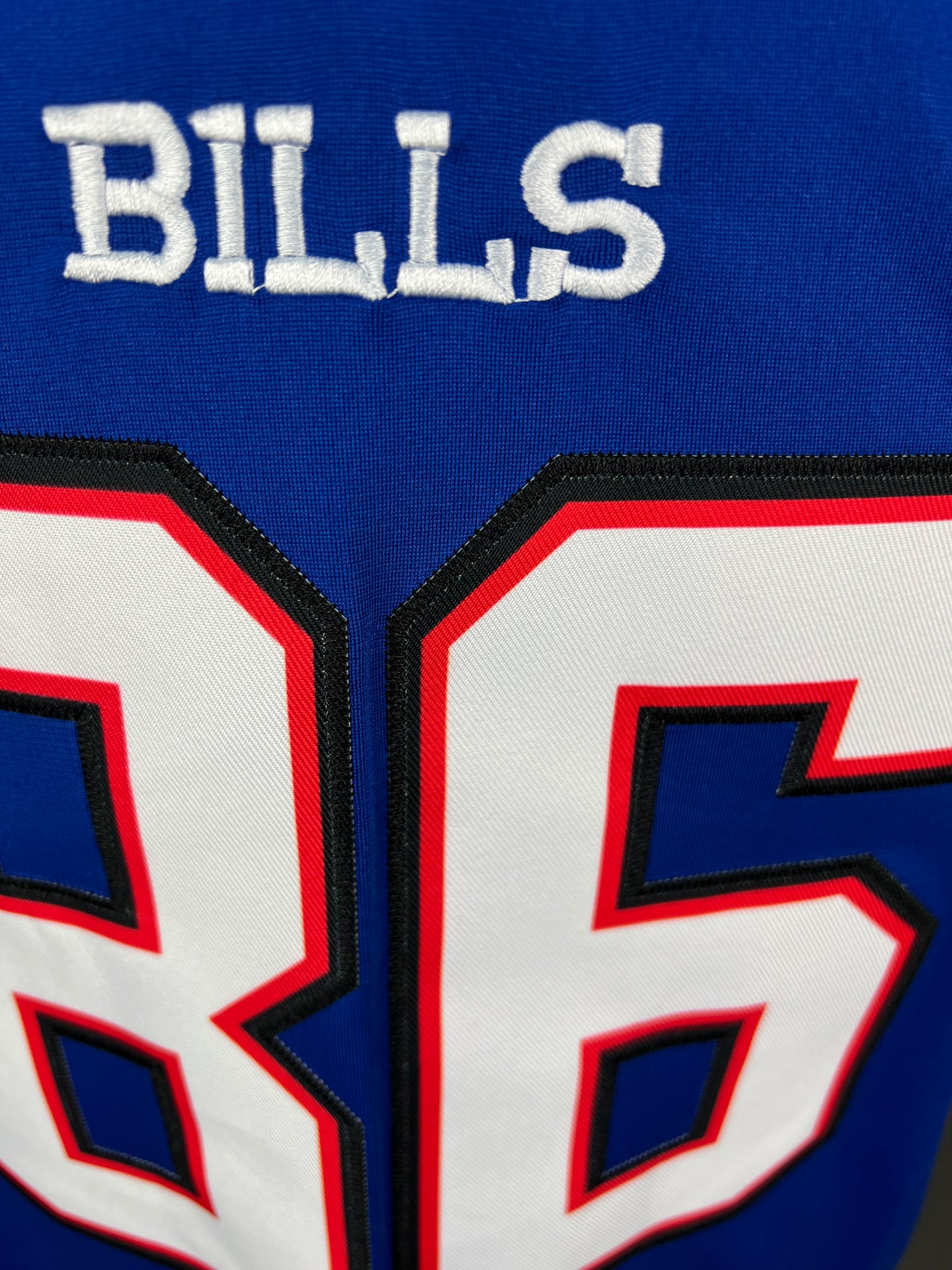 KINCAID 86 Blue Bills NFL Jersey