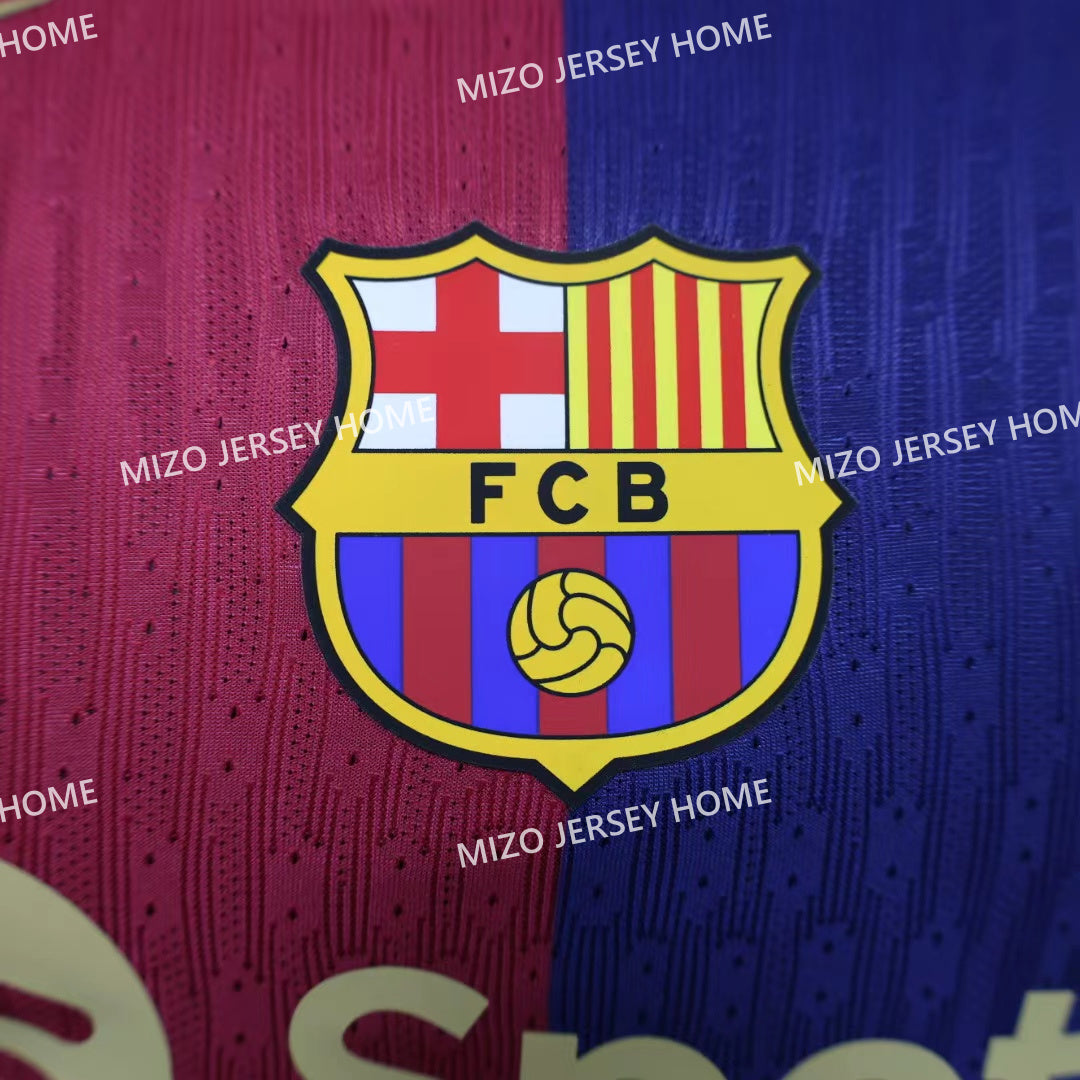 Barcelona Home 24/25 Jersey Player Version