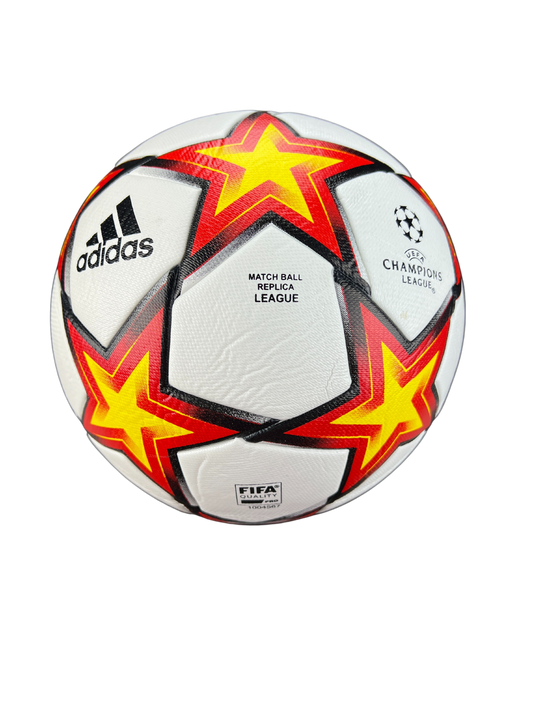 Adidas White & Orange UEFA Champions League Match Ball (SIZE 5)