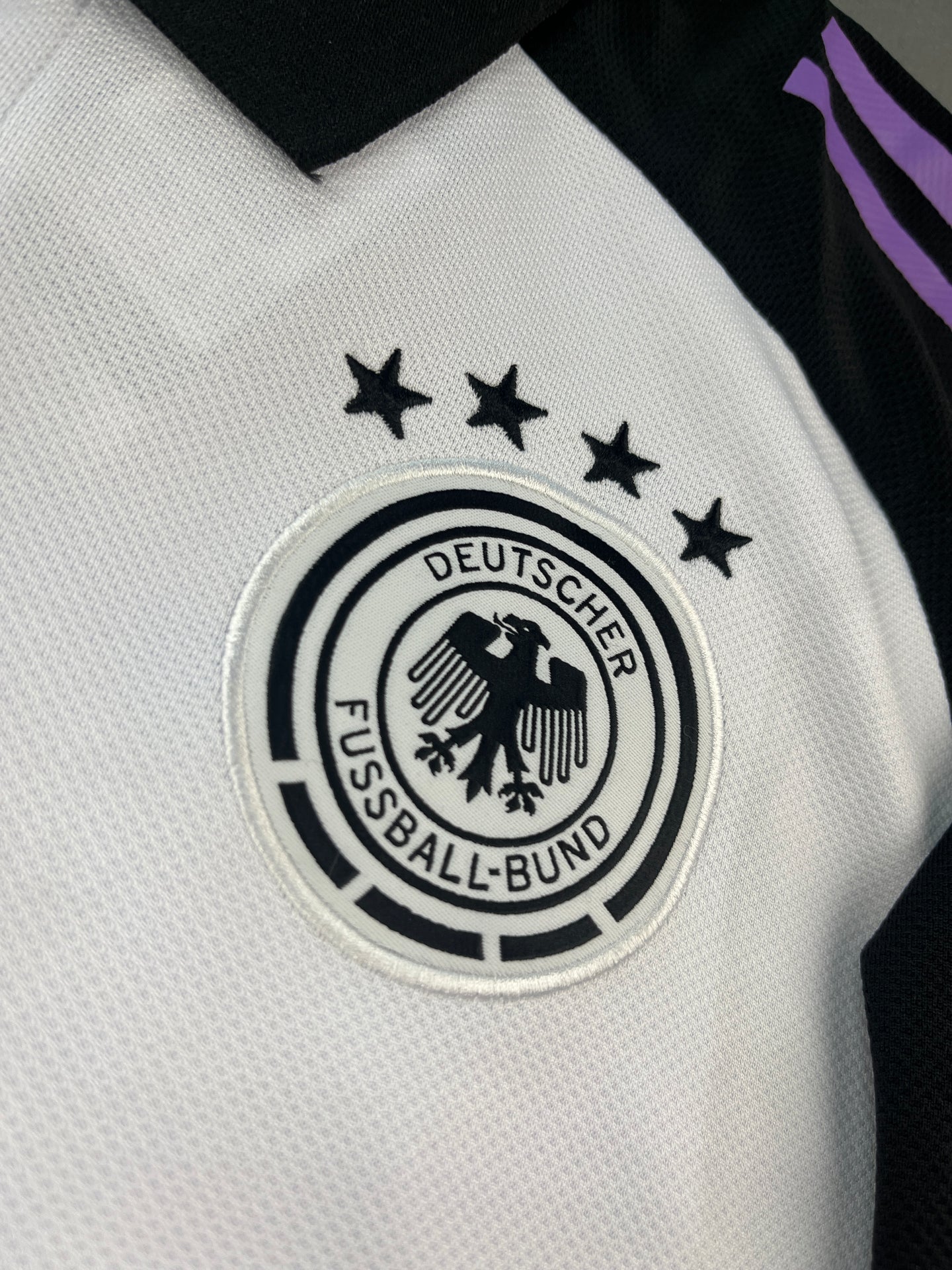 Germany White & Black Polo
