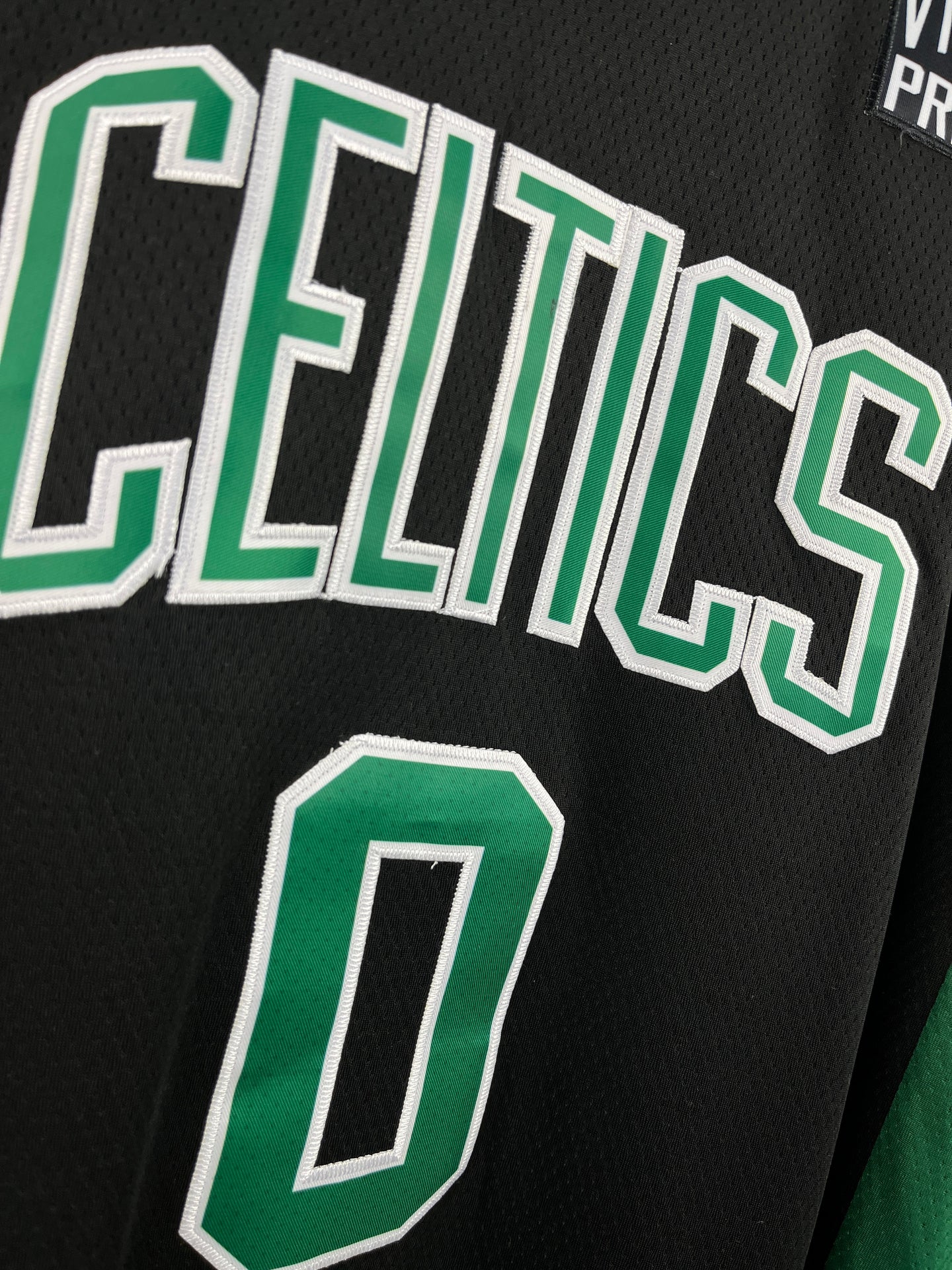 Tatum 0 Celtics Black NBA Jersey