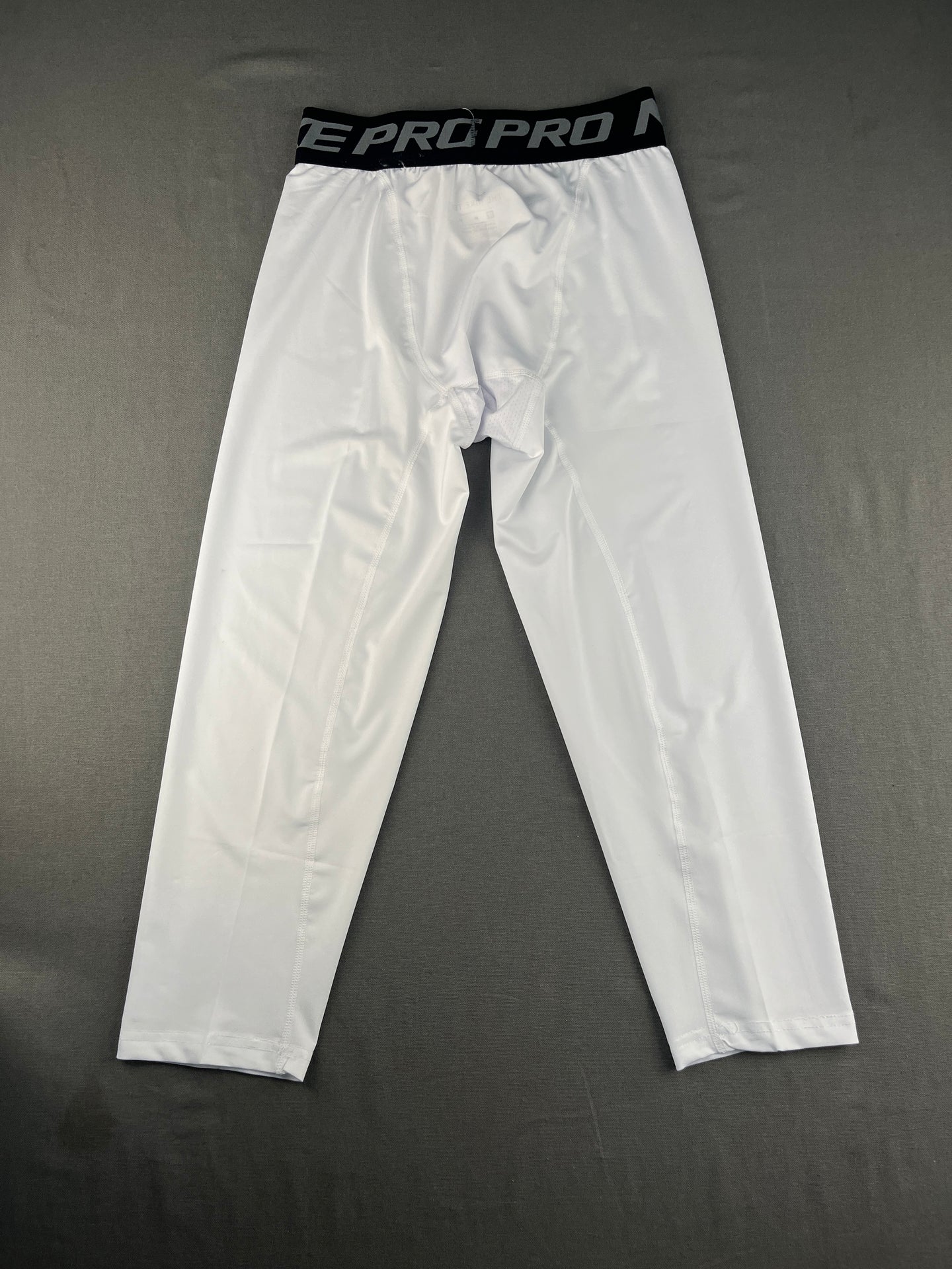 NBA NIKE White Compression Pants