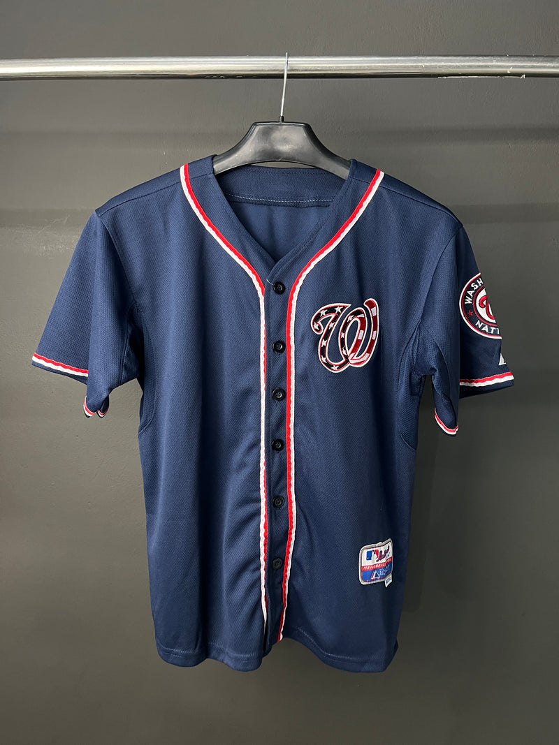Washington Nationals Navy MLB Kids Jersey