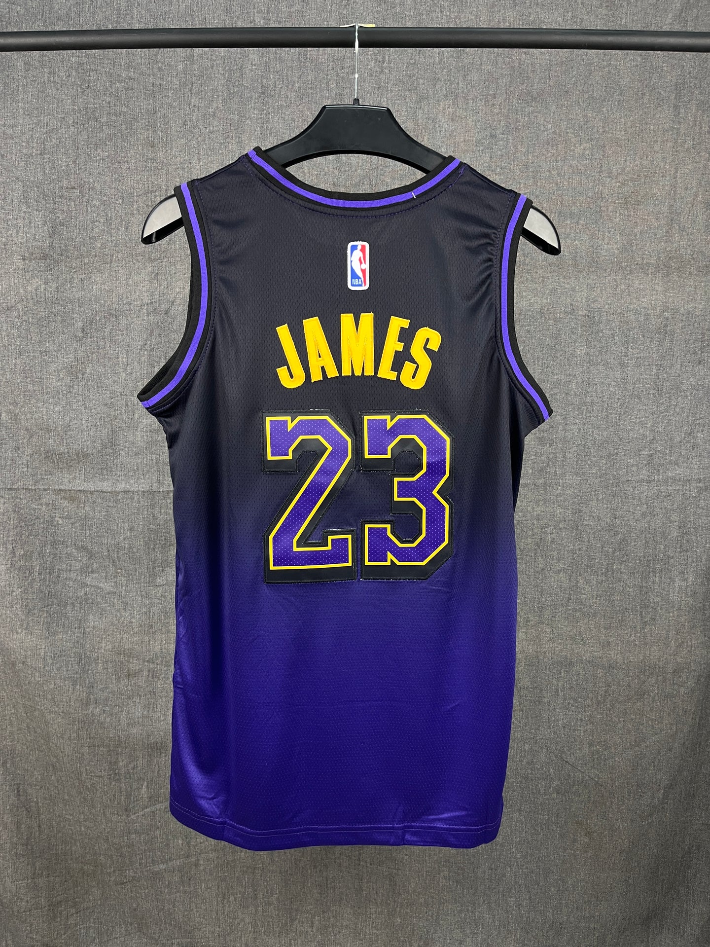 James 23 Purple LakeShow NBA Jersey