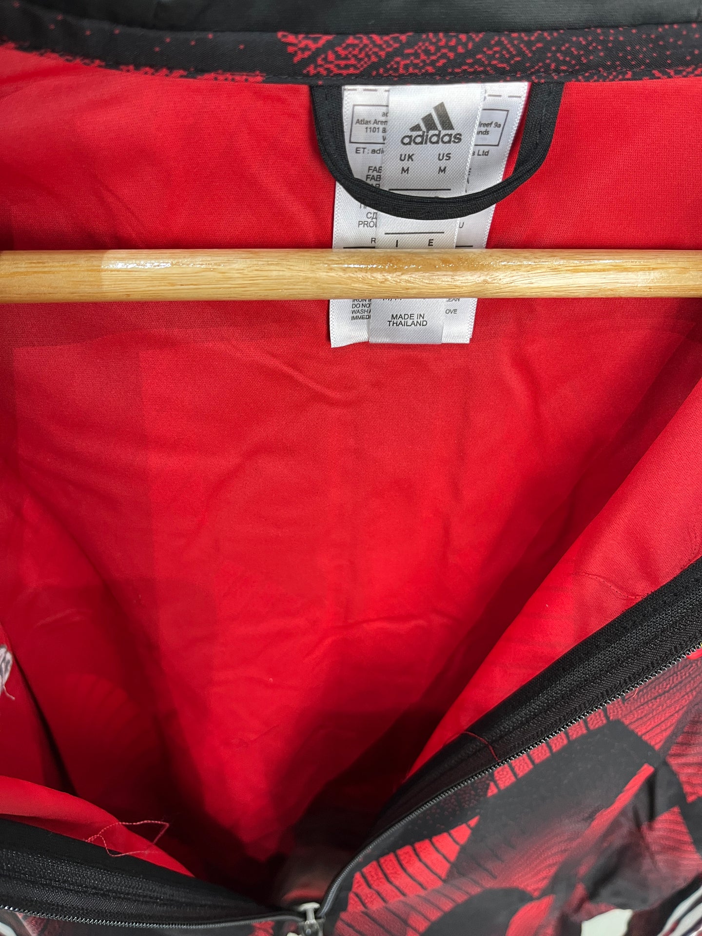 Manchester United Red Windcheater Jacket