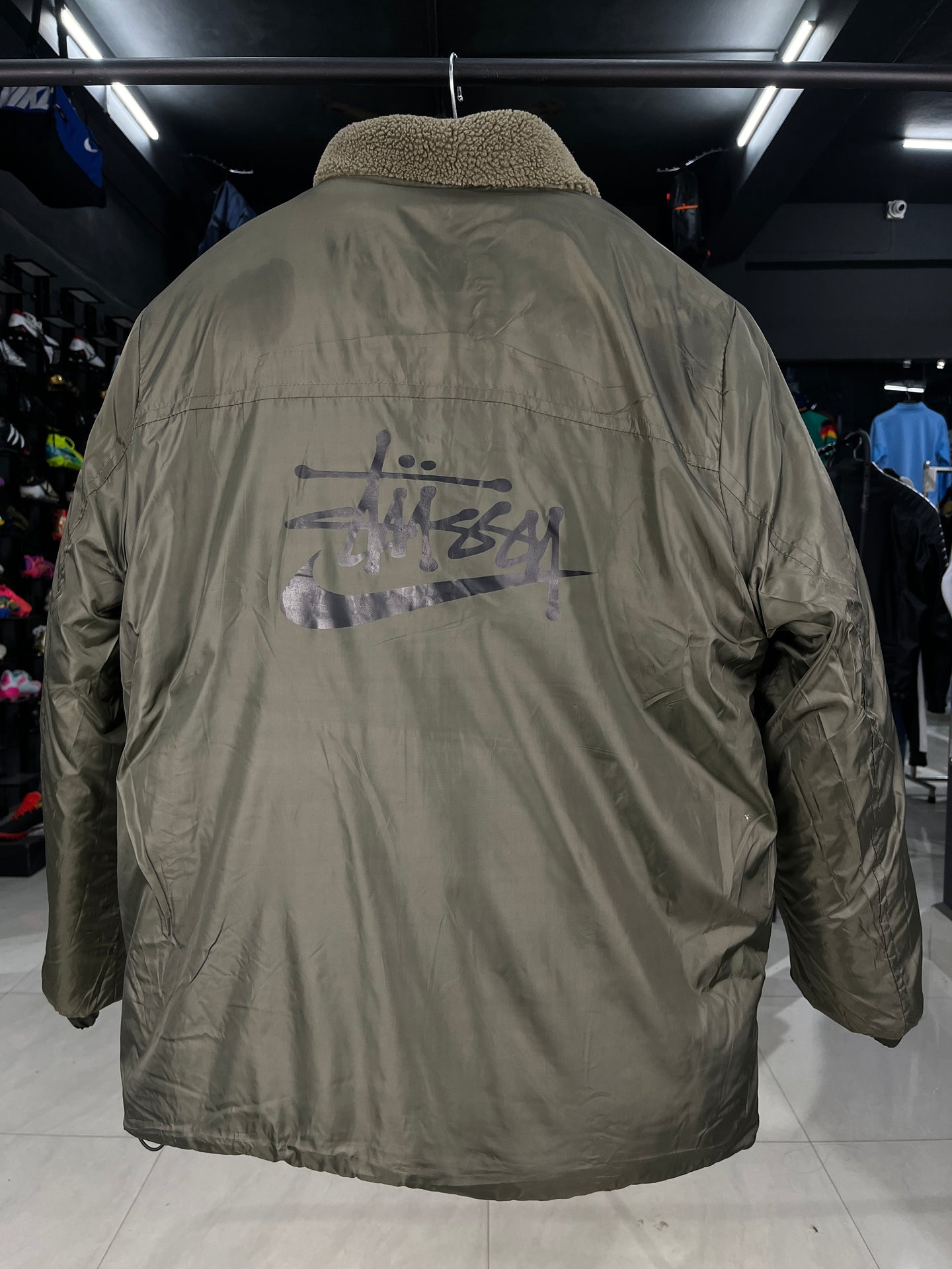 NIKE X STUSSY Reversible Fleece Jacket