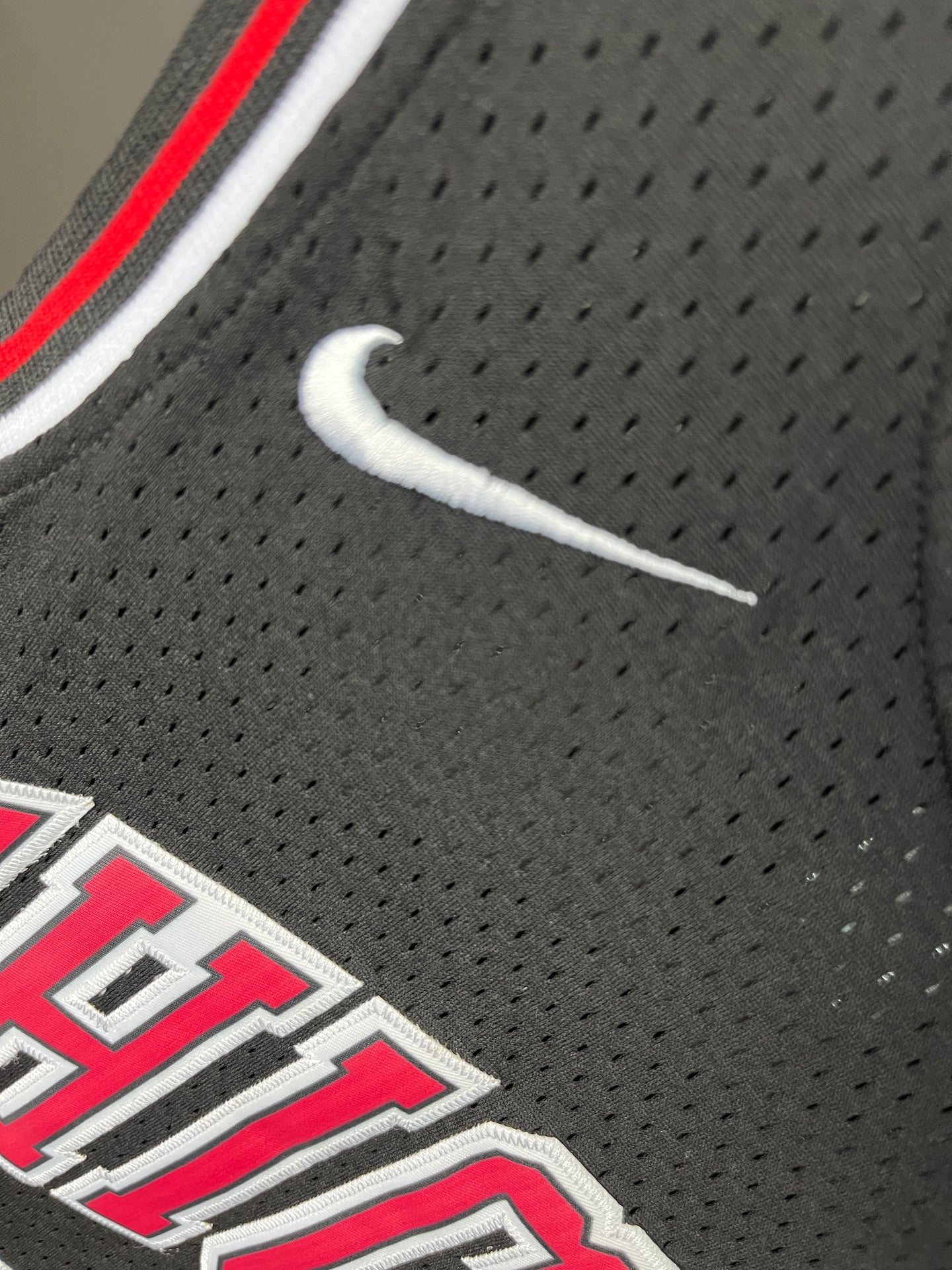 Jordan 23 Chicago Bulls Black NBA Jersey