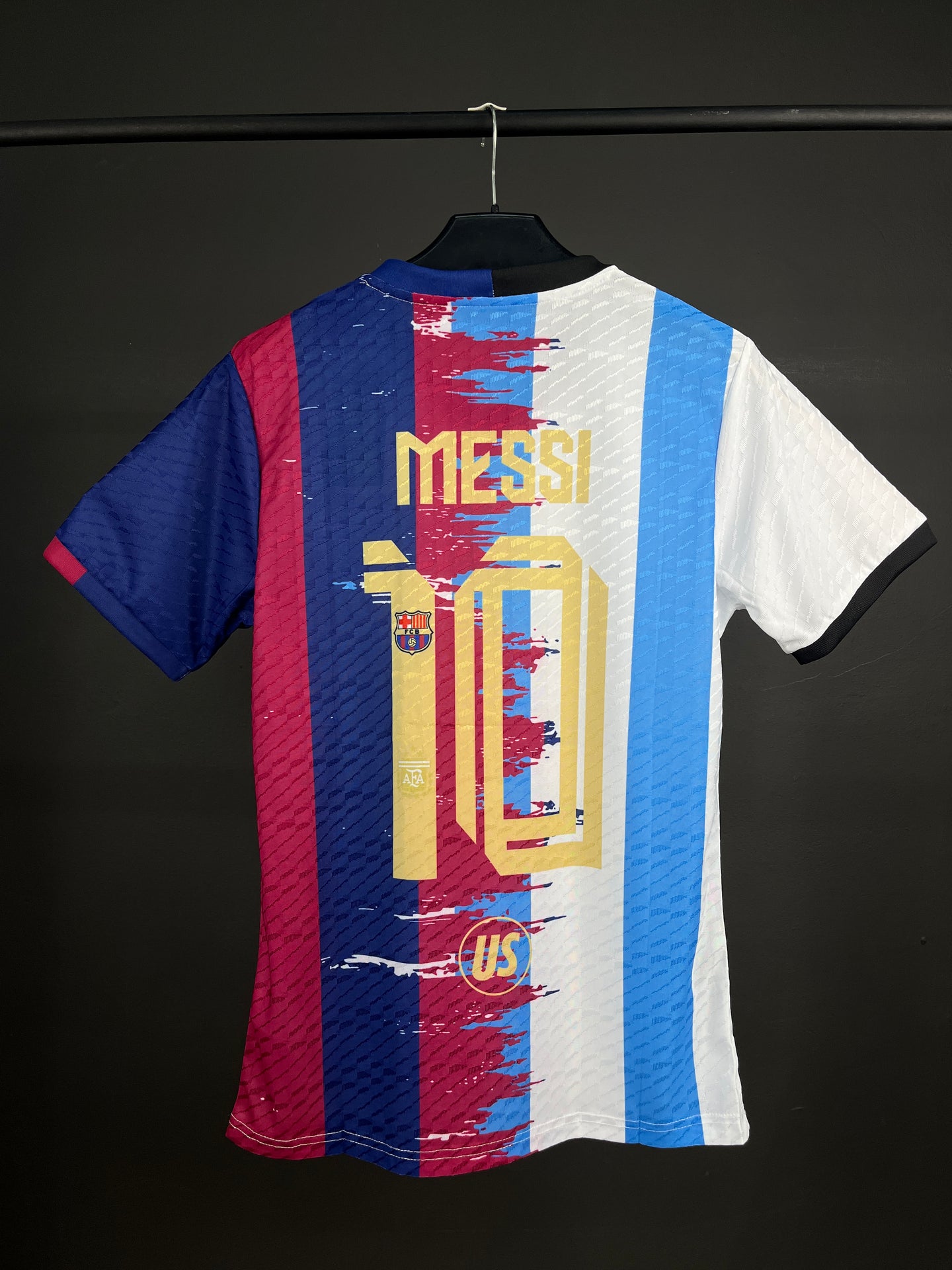 MESSI 10 - Barcelona X Argentina Jersey Player Version