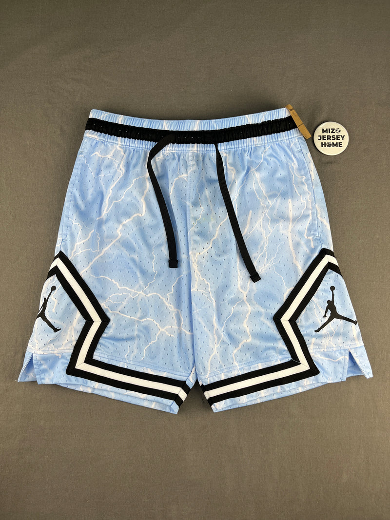Jordan Sky Blue Lightning Diamond Shorts