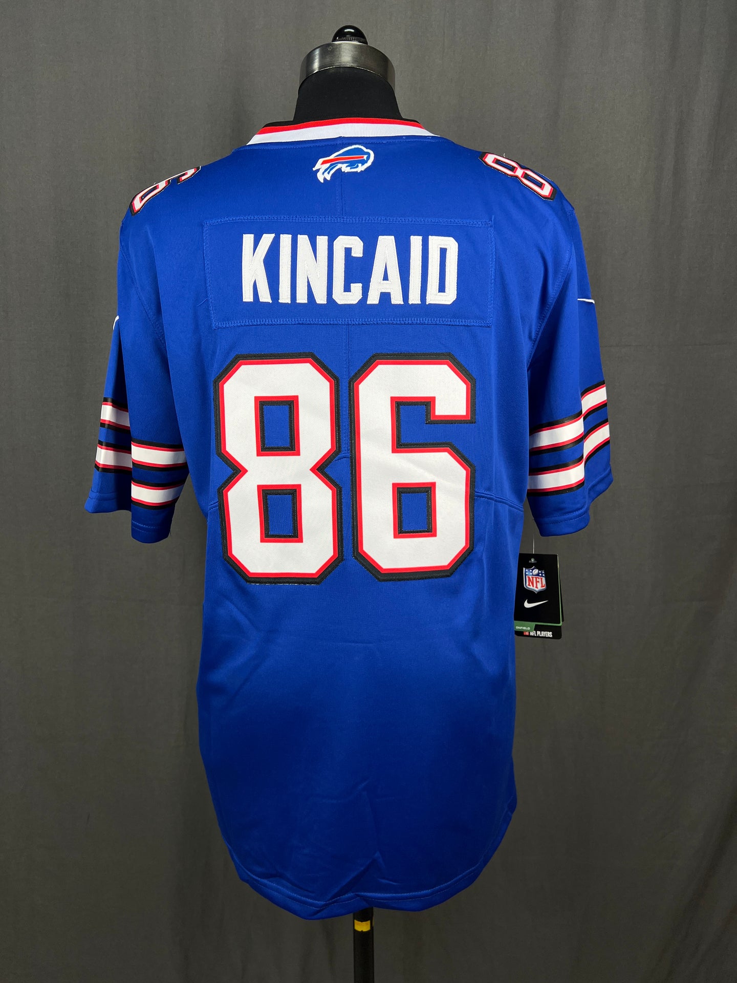 KINCAID 86 Blue Bills NFL Jersey