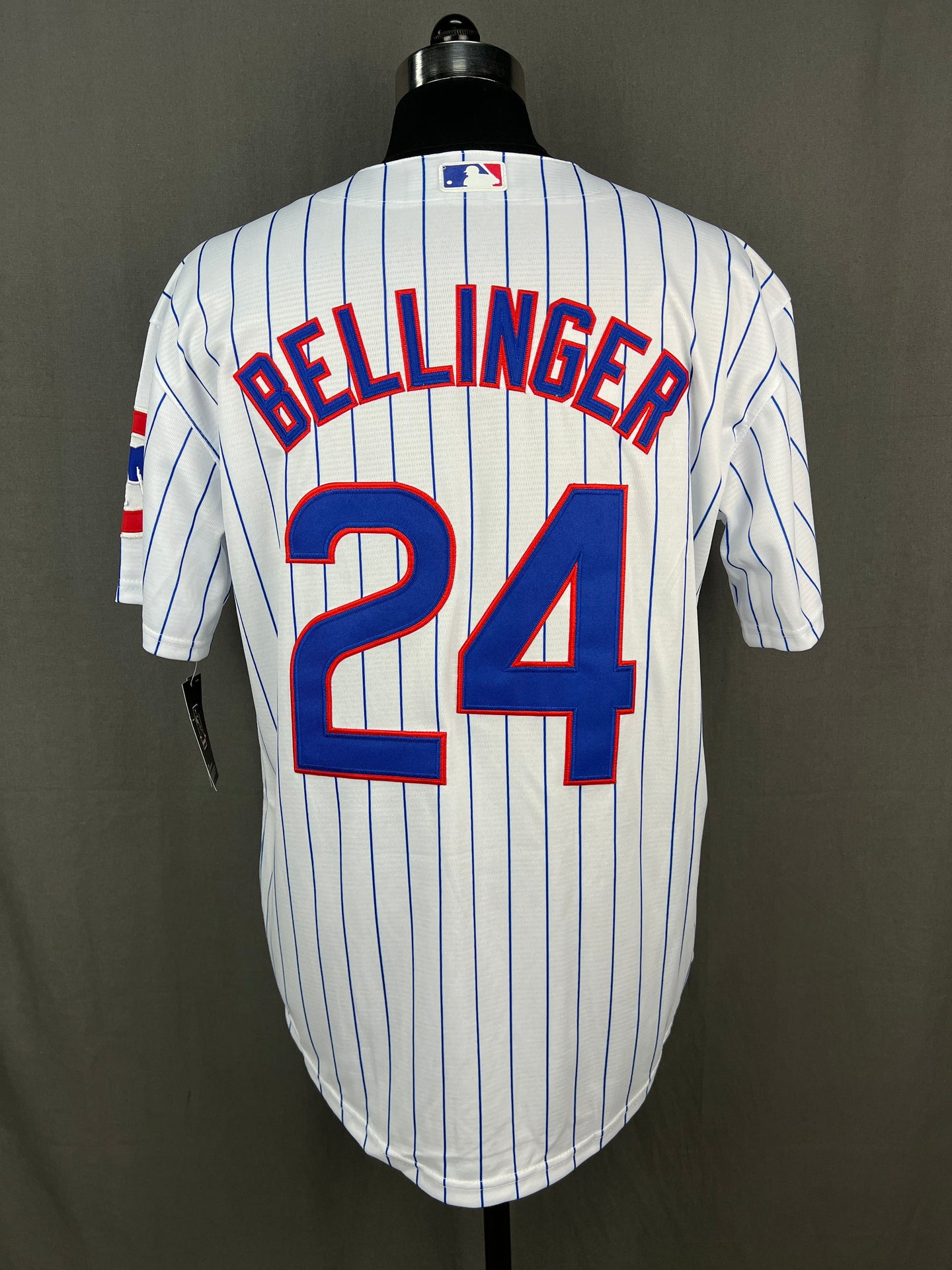 BELLINGER 24 White Chicago Cubs MLB Jersey