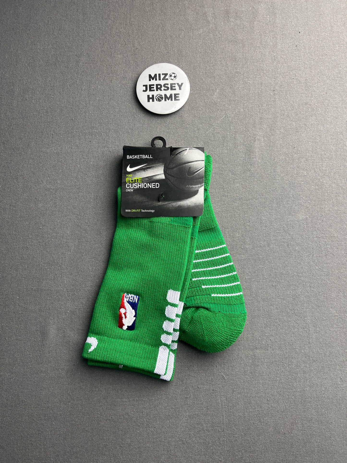 Nike NBA Green Crew Socks