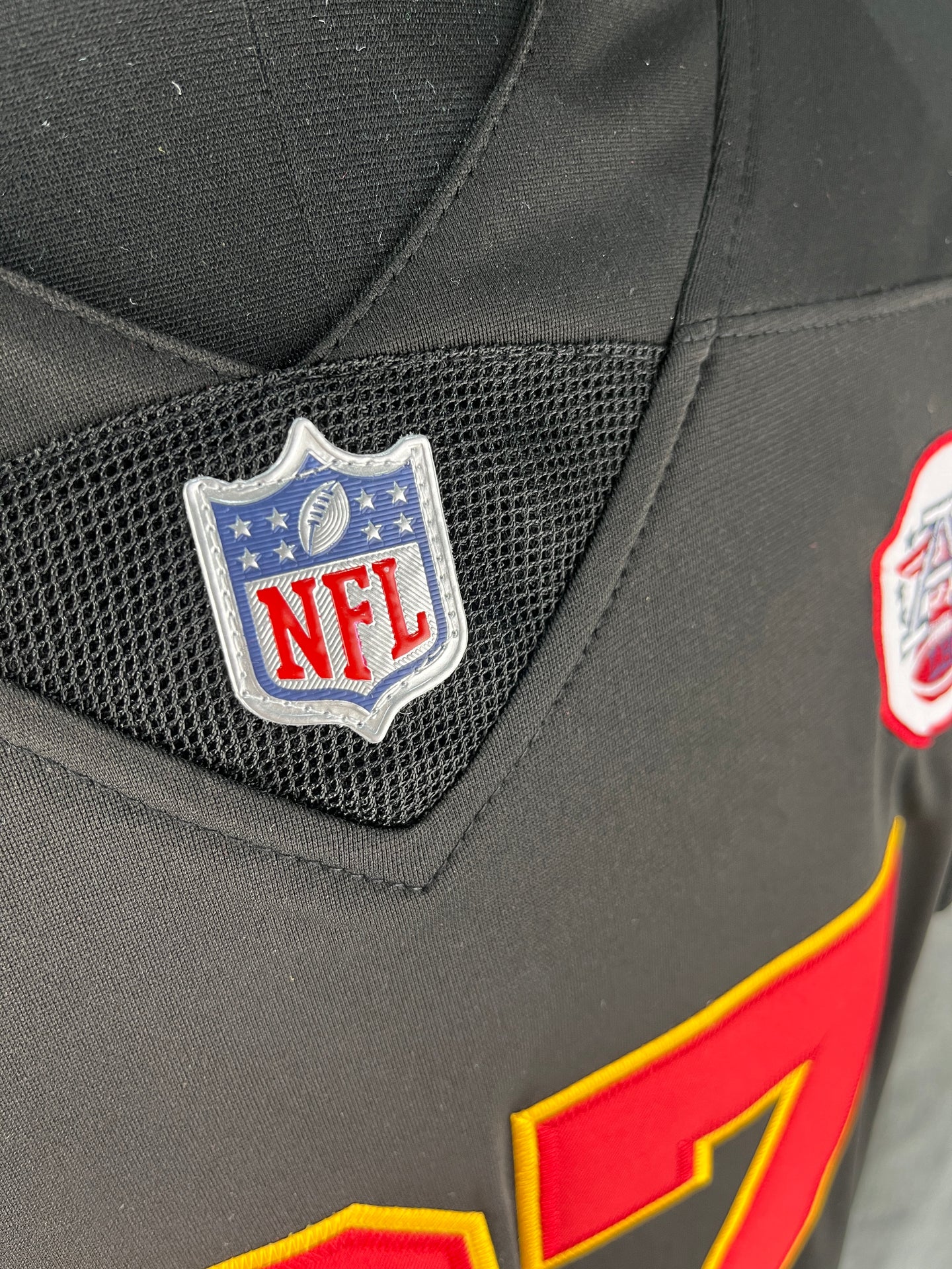 KELCE 87 Black Kansas City Chiefs NFL Jersey