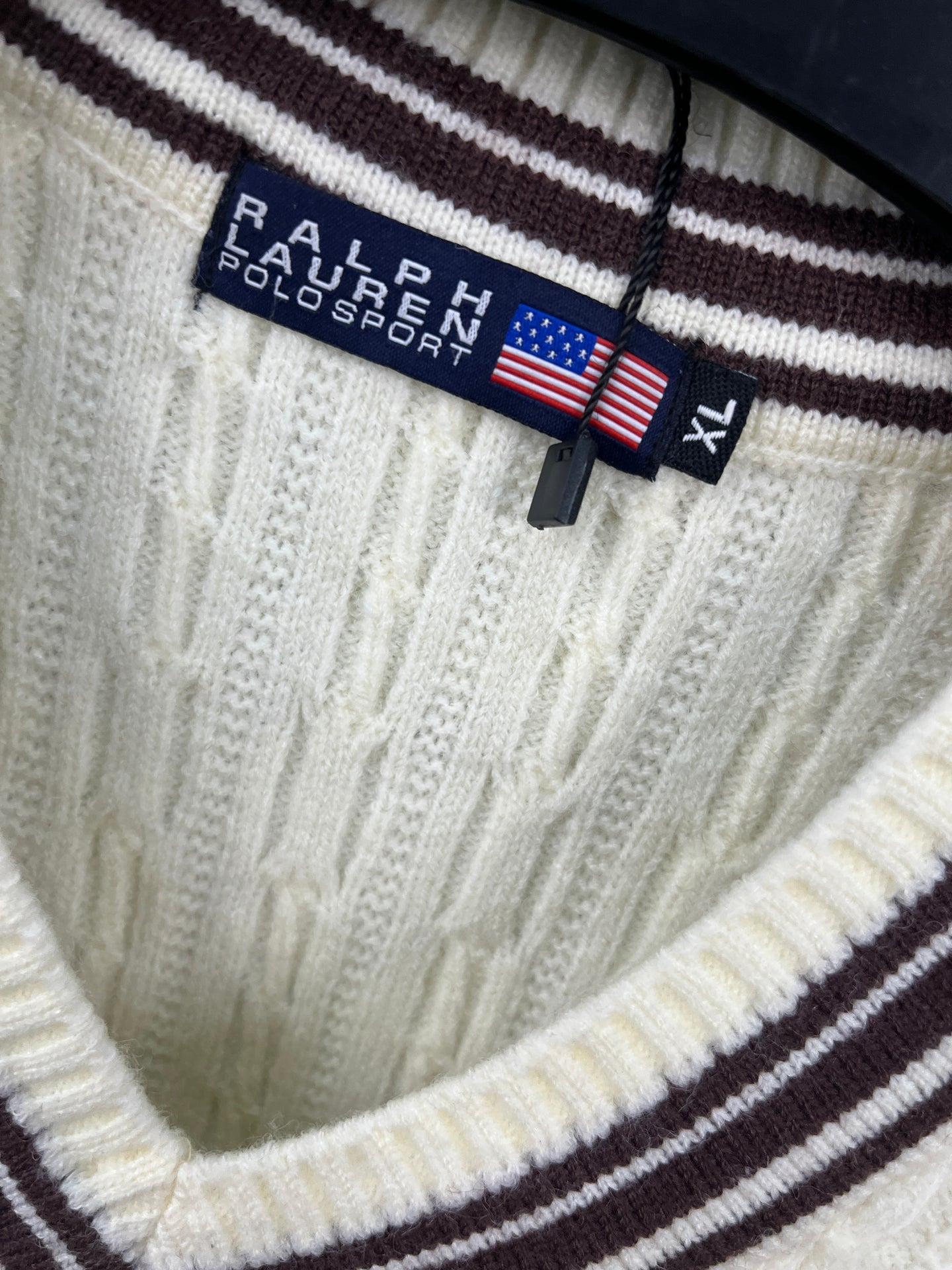 Ralph Lauren Soft Pull Over Off-White