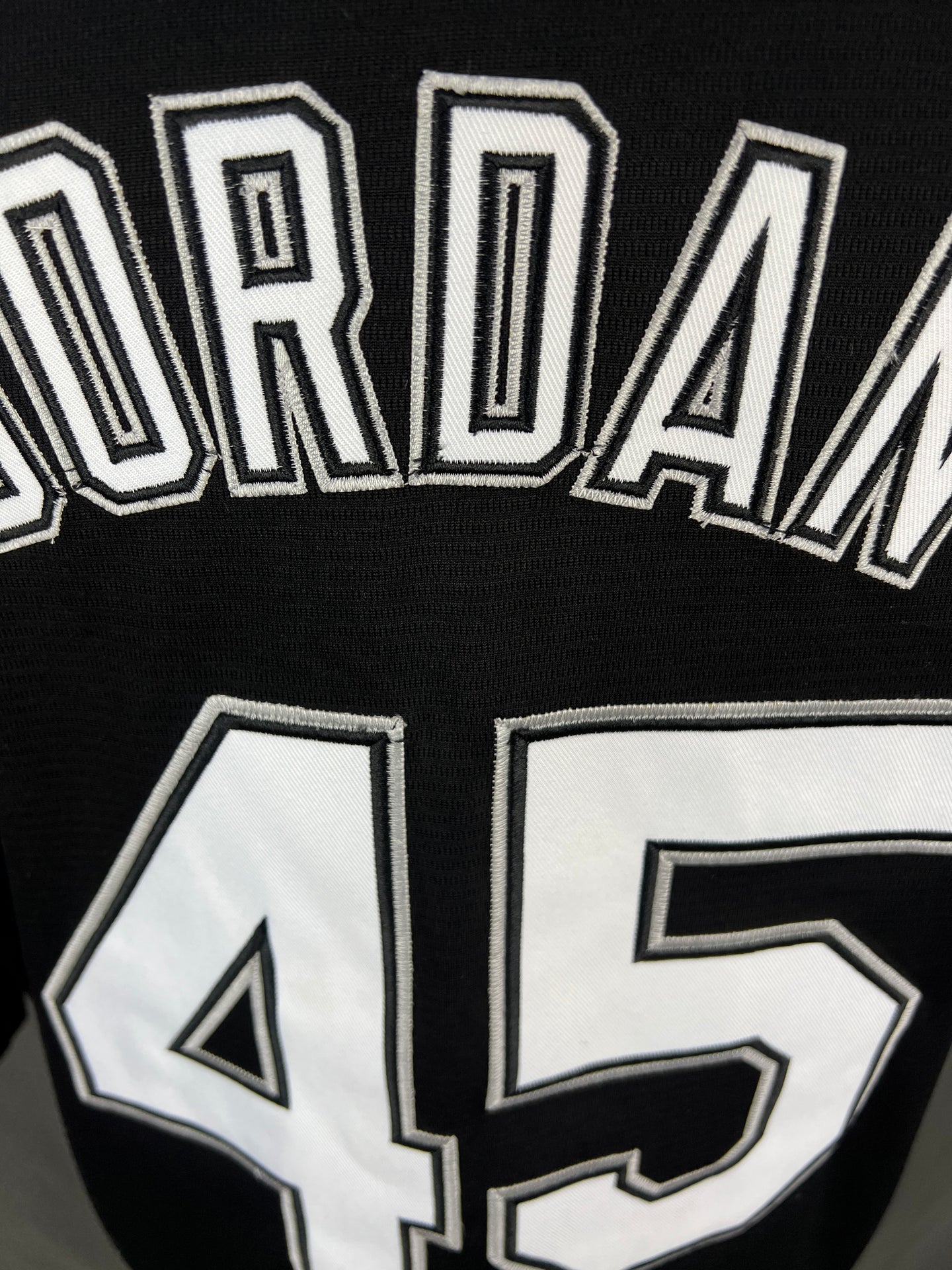JORDAN 45 Chicago White Sox Black MLB Jersey