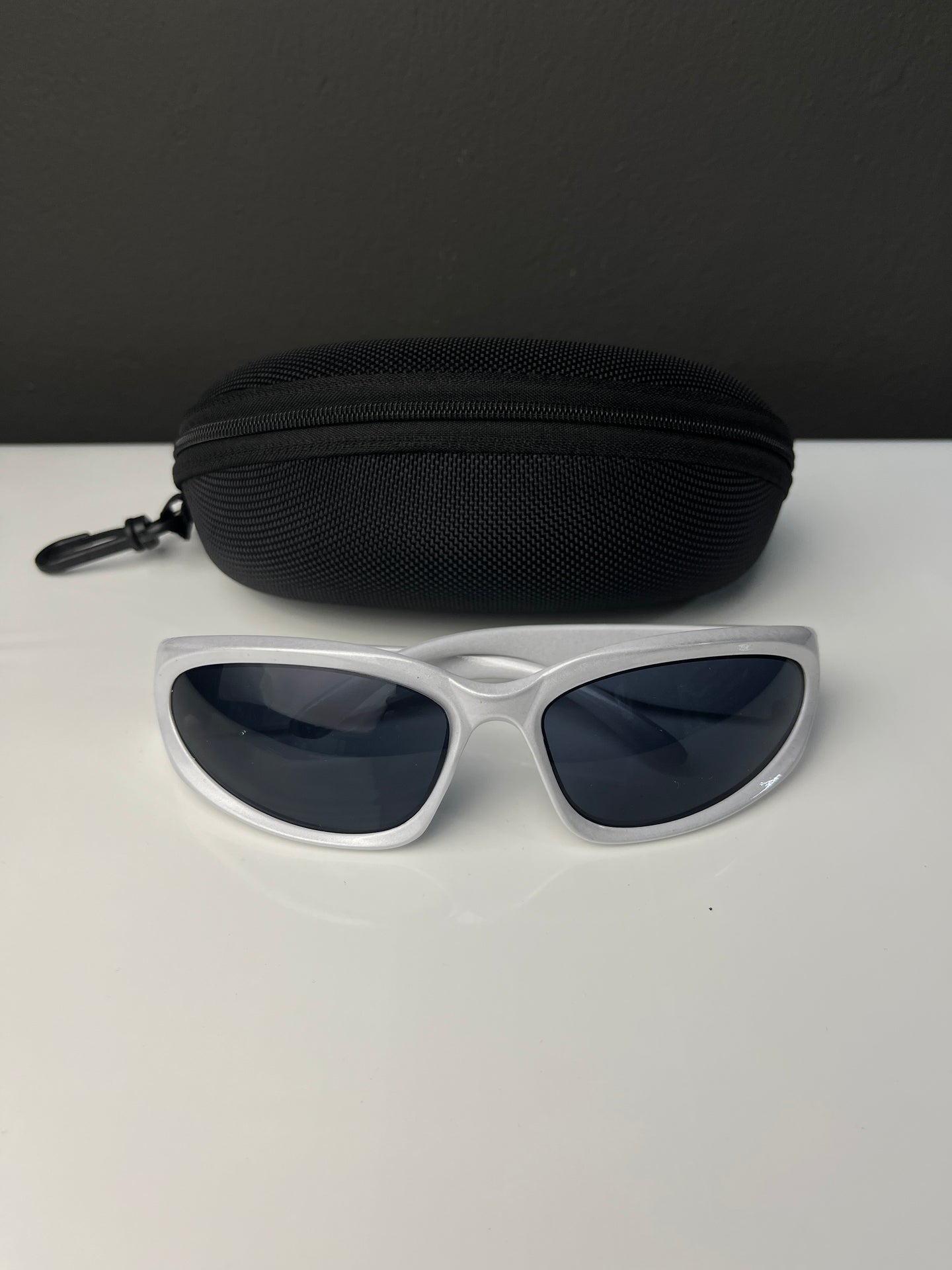 Futuristic White Sunglasses