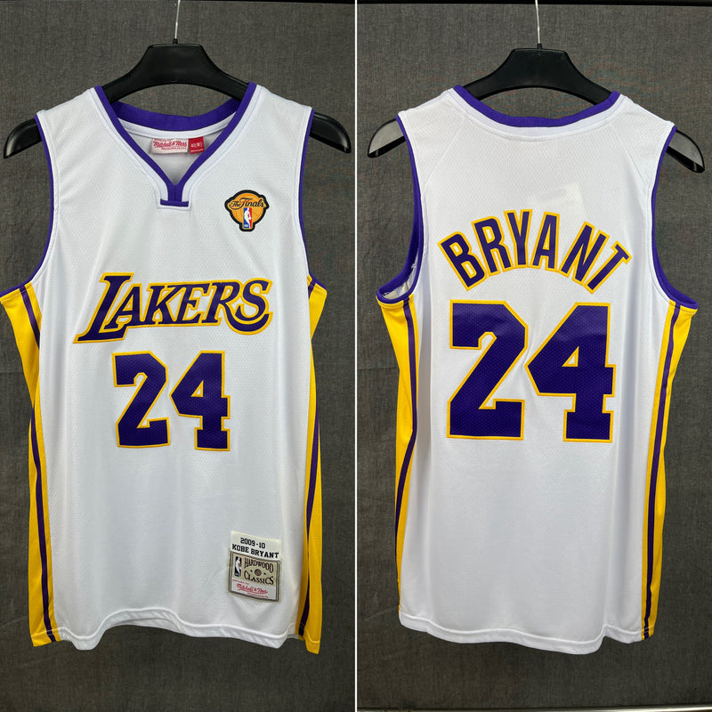 Bryant 24 White Lakers NBA Jersey