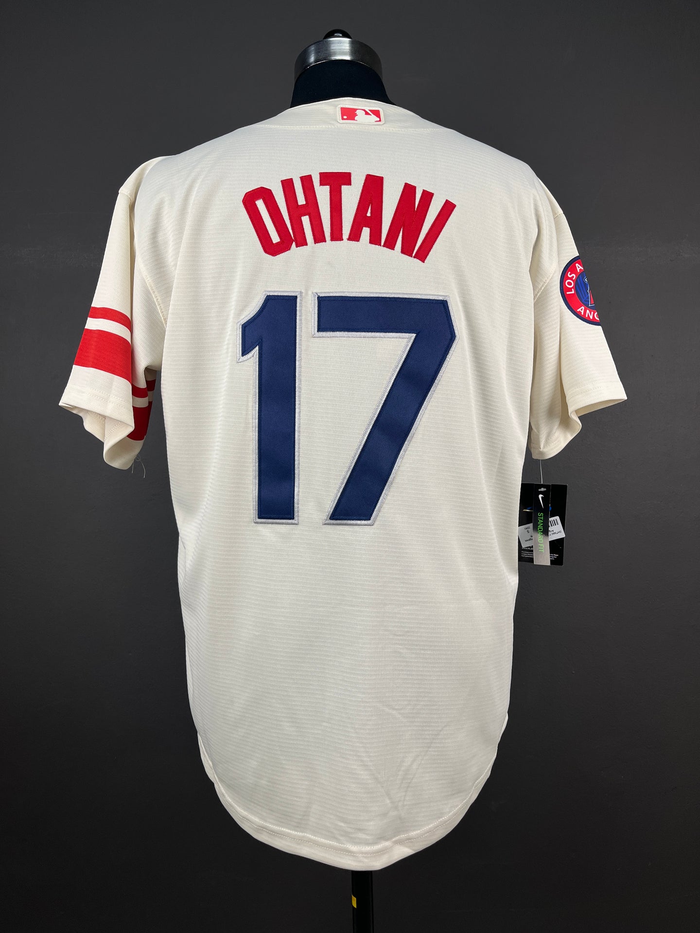 OHTANI 17 Beige Los Angeles Angels MLB Jersey
