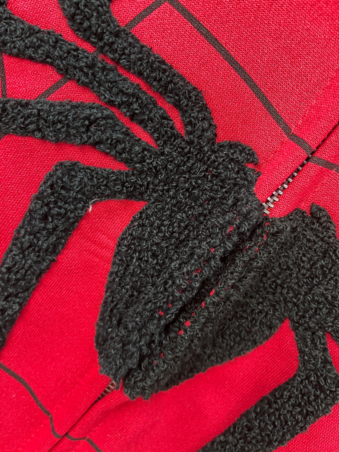 Spiderman Red Zip-up Hoodie