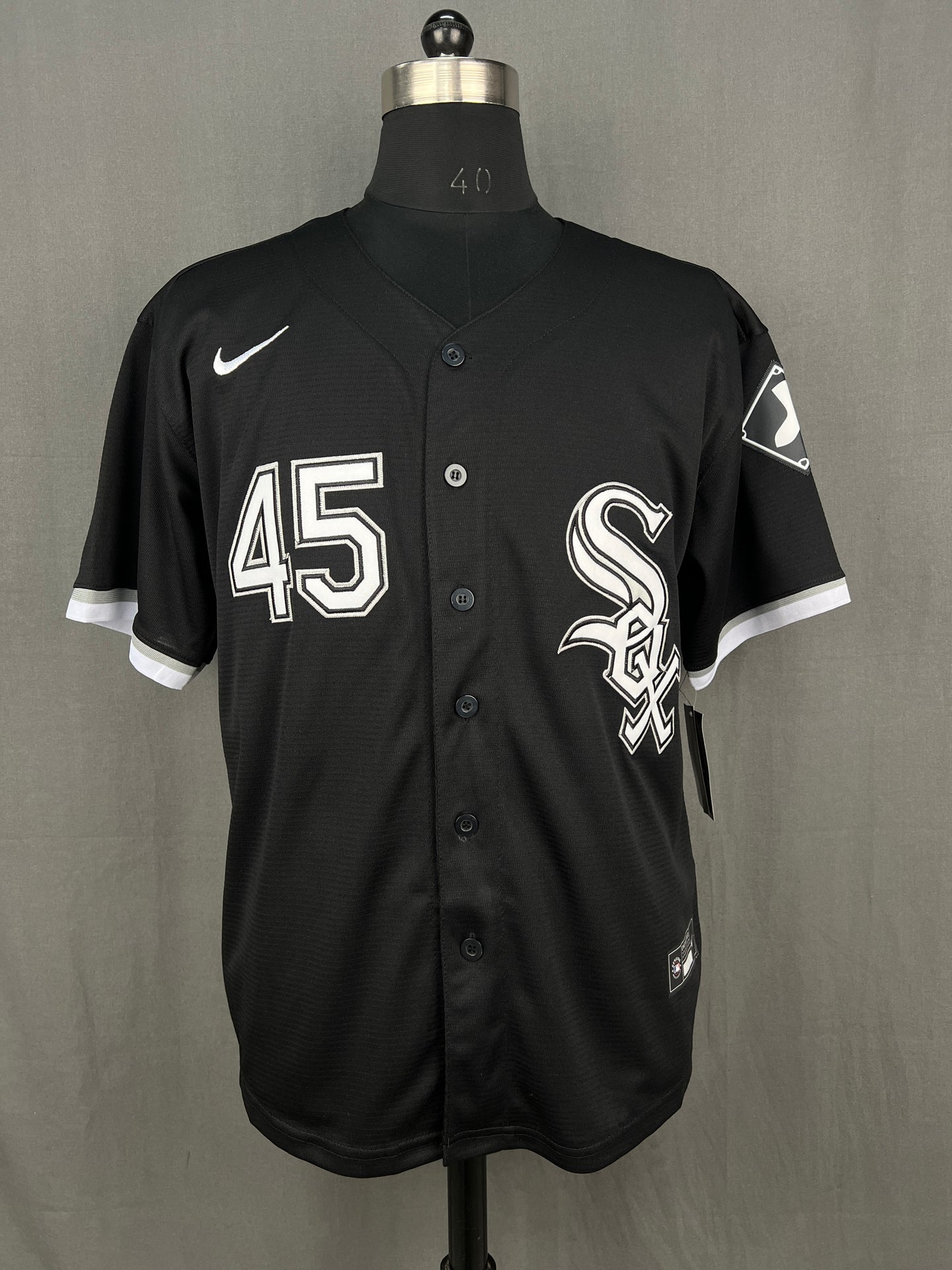 JORDAN 45 Chicago White Sox Black MLB Jersey